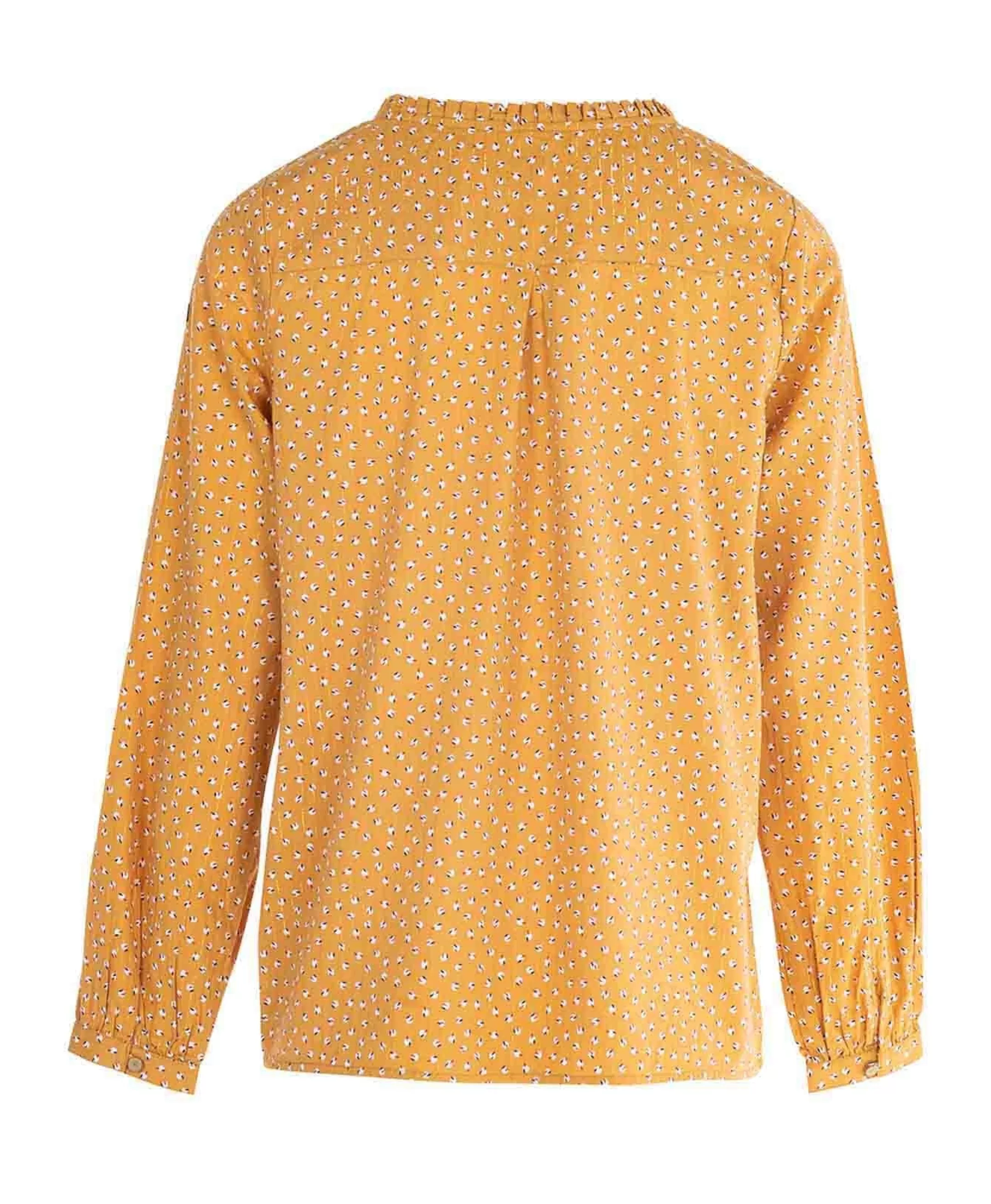 Terre de Marins BLOUSE ML IMPRIME JAUNE BALDORE Shop