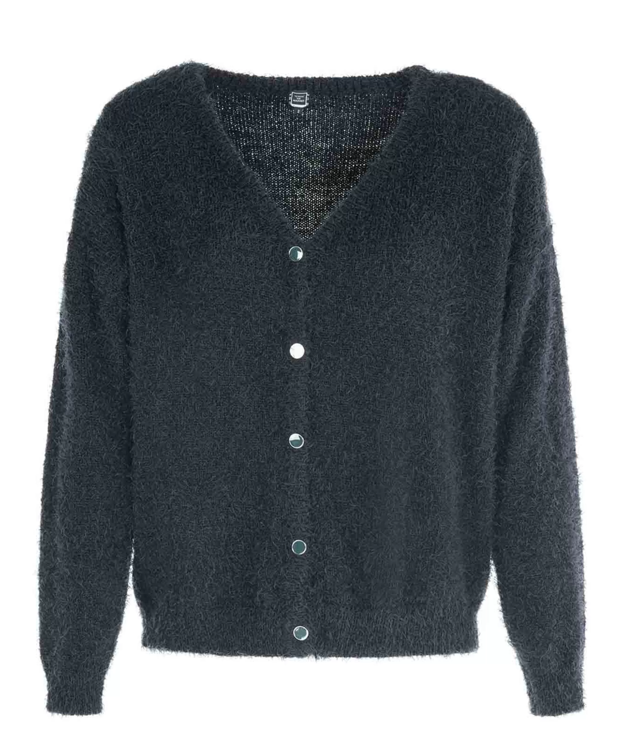 Terre de Marins CARDIGAN TRICOT BLEU NUIT HISSER Store