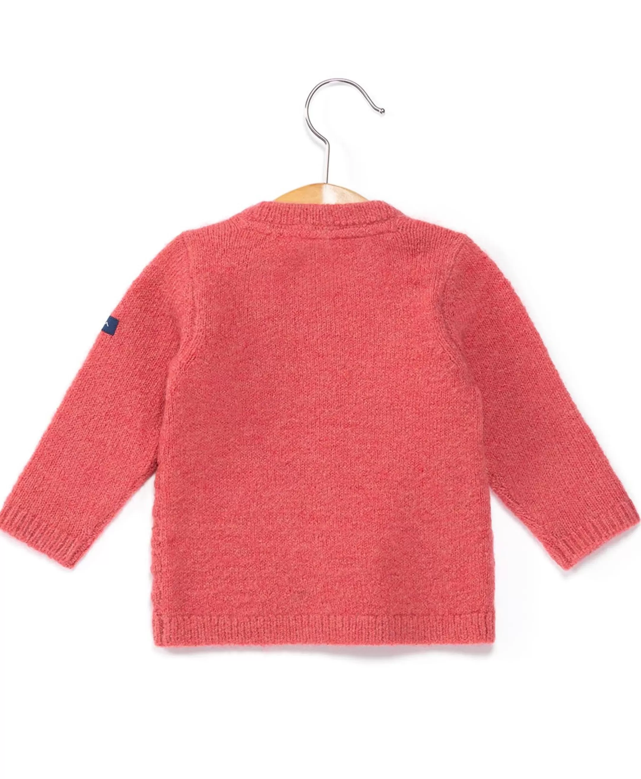 Terre de Marins CARDIGAN TRICOT ROSE FONCE GASPARINE Sale