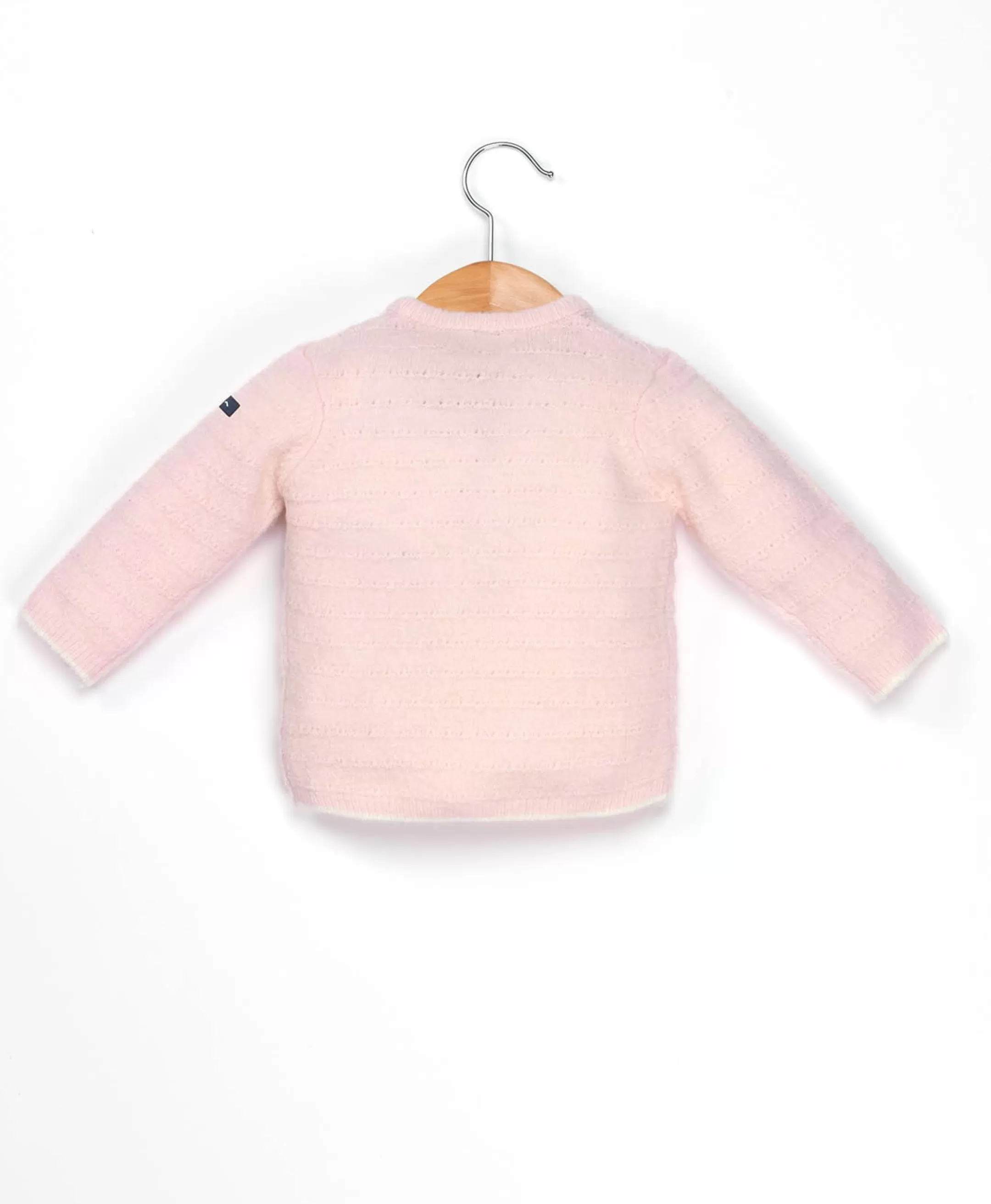 Terre de Marins CARDIGAN TRICOT ROSE PALE CHARDI Best