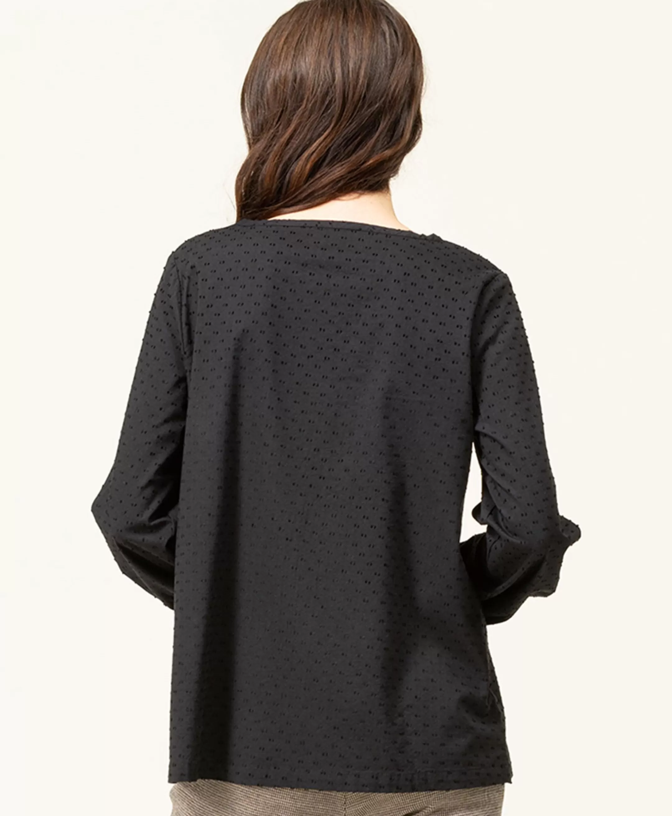 Terre de Marins CHEMISE CHEMISIER ML NOIR CADRAT Outlet