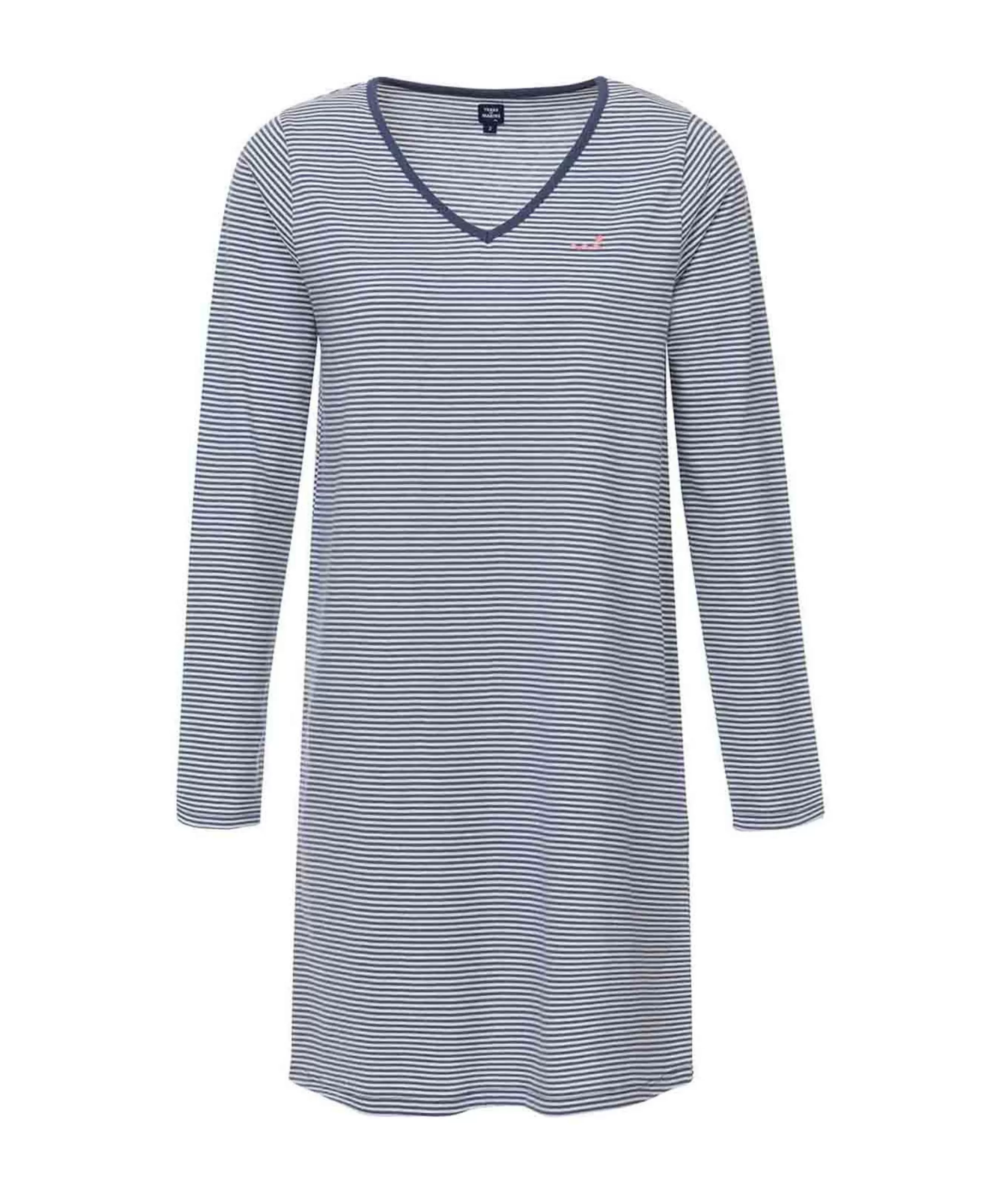 Terre de Marins CHEMISE DE NUIT RAYE PRODA Outlet