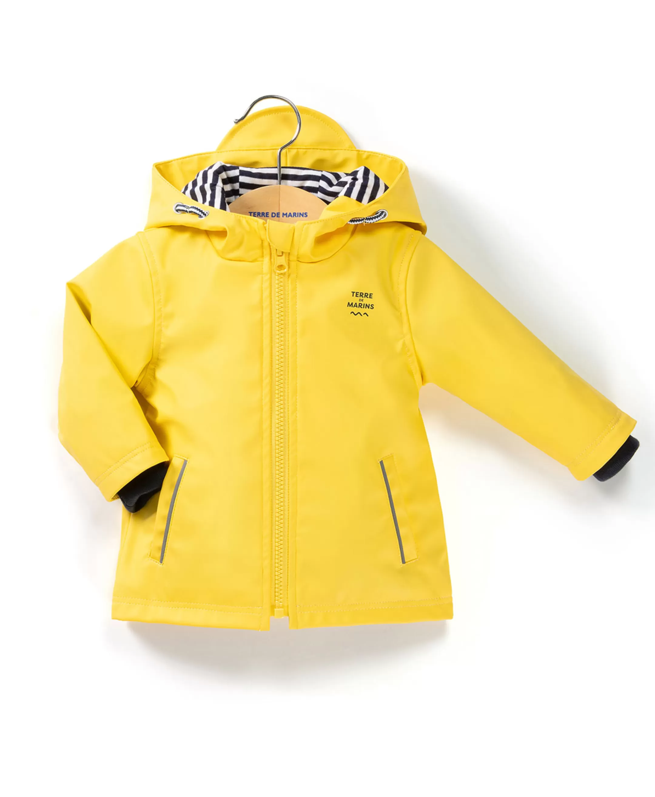 Terre de Marins IMPER CIRE JAUNE MARIN PATCHO Clearance