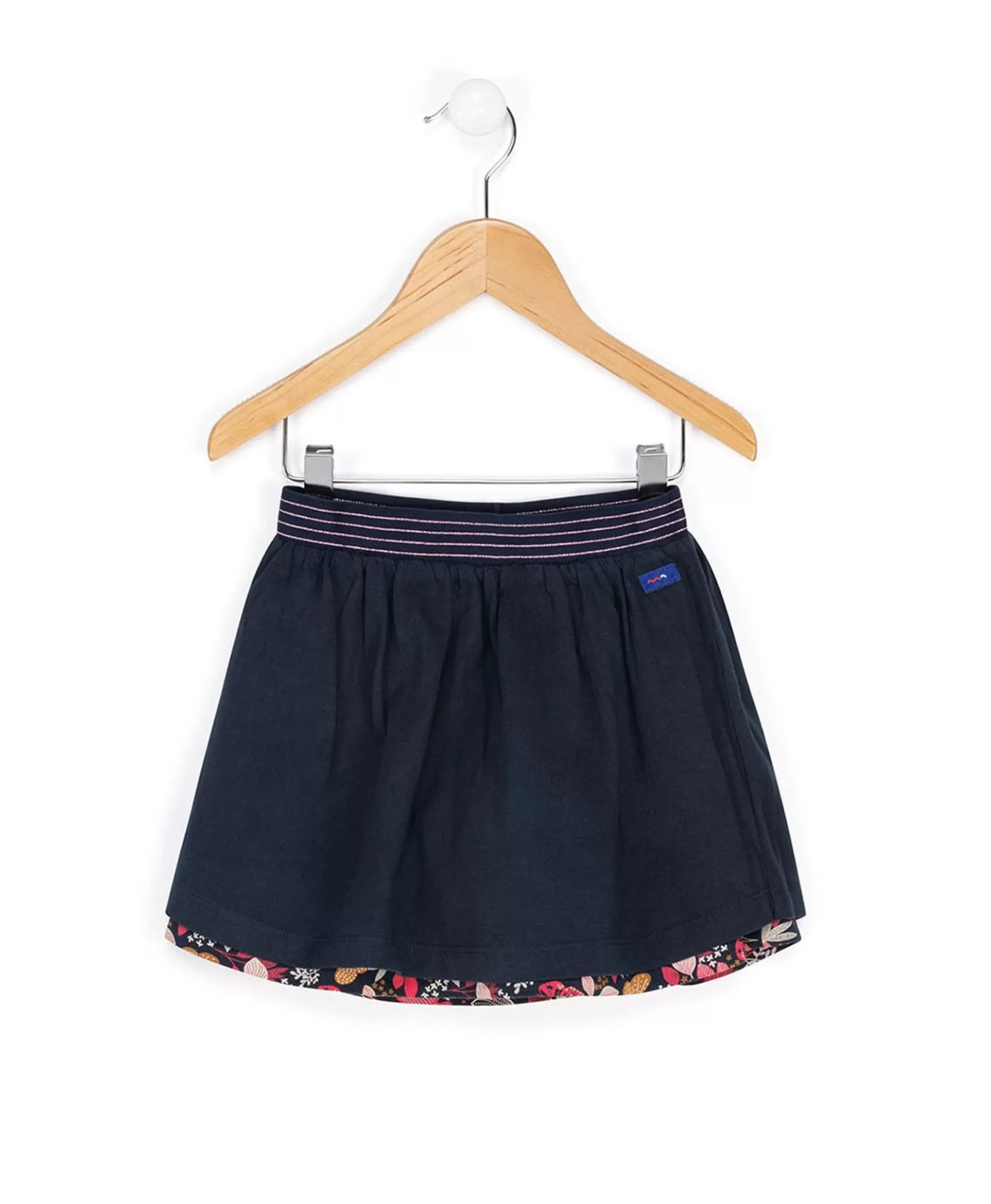 Terre de Marins JUPE COURTE BLEU INDIGO BOUNA Clearance