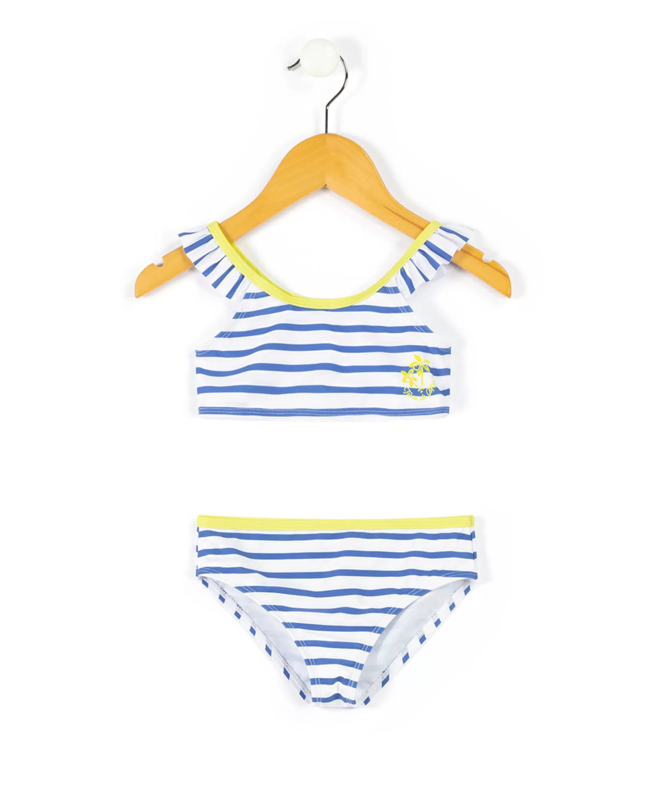 Terre de Marins MAILLOT DE BAIN FOND BLANC RAYE BLEU YBOAT Cheap