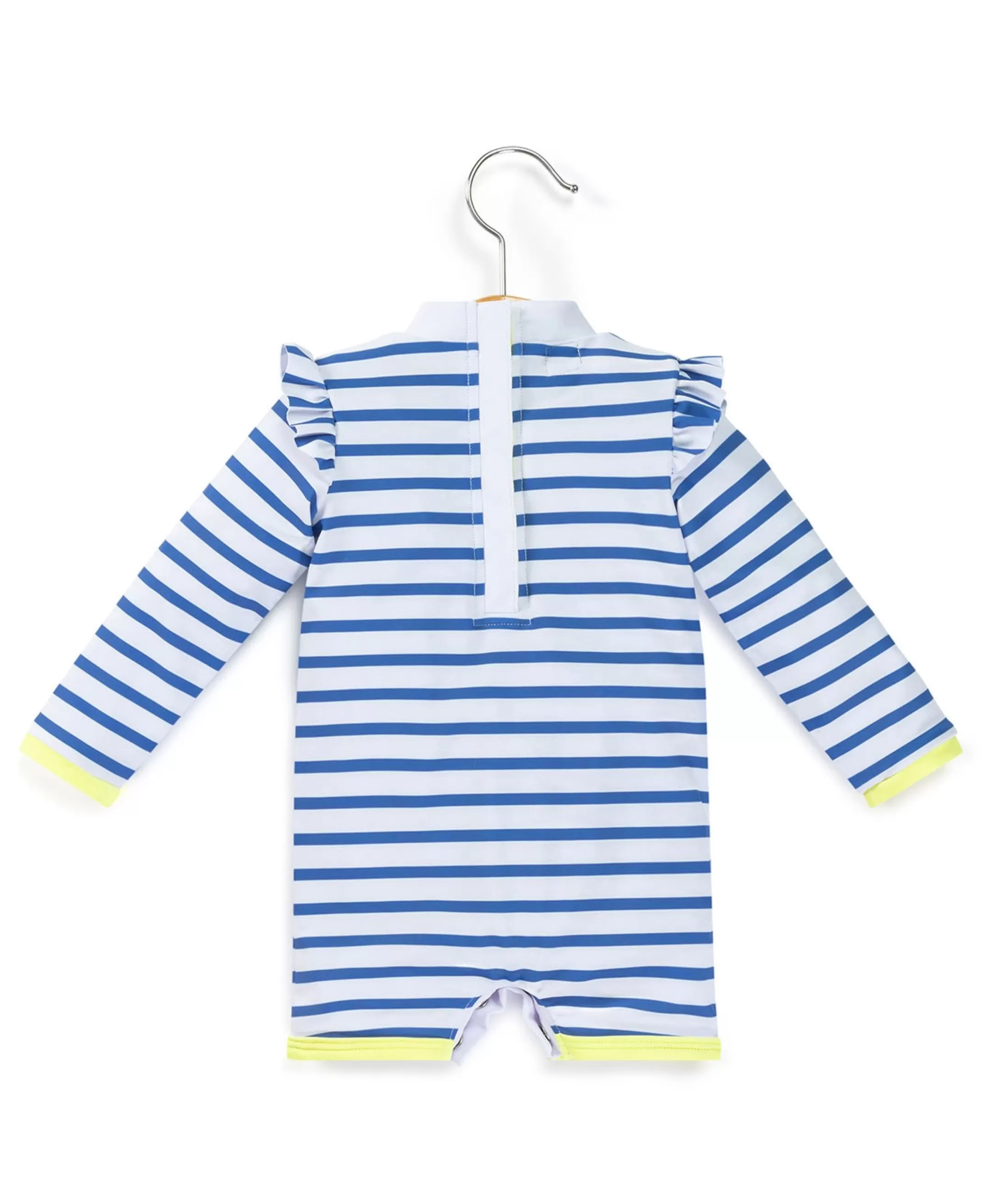 Terre de Marins MAILLOT DE BAIN FOND BLANC RAYE BLEU YBRASS Outlet