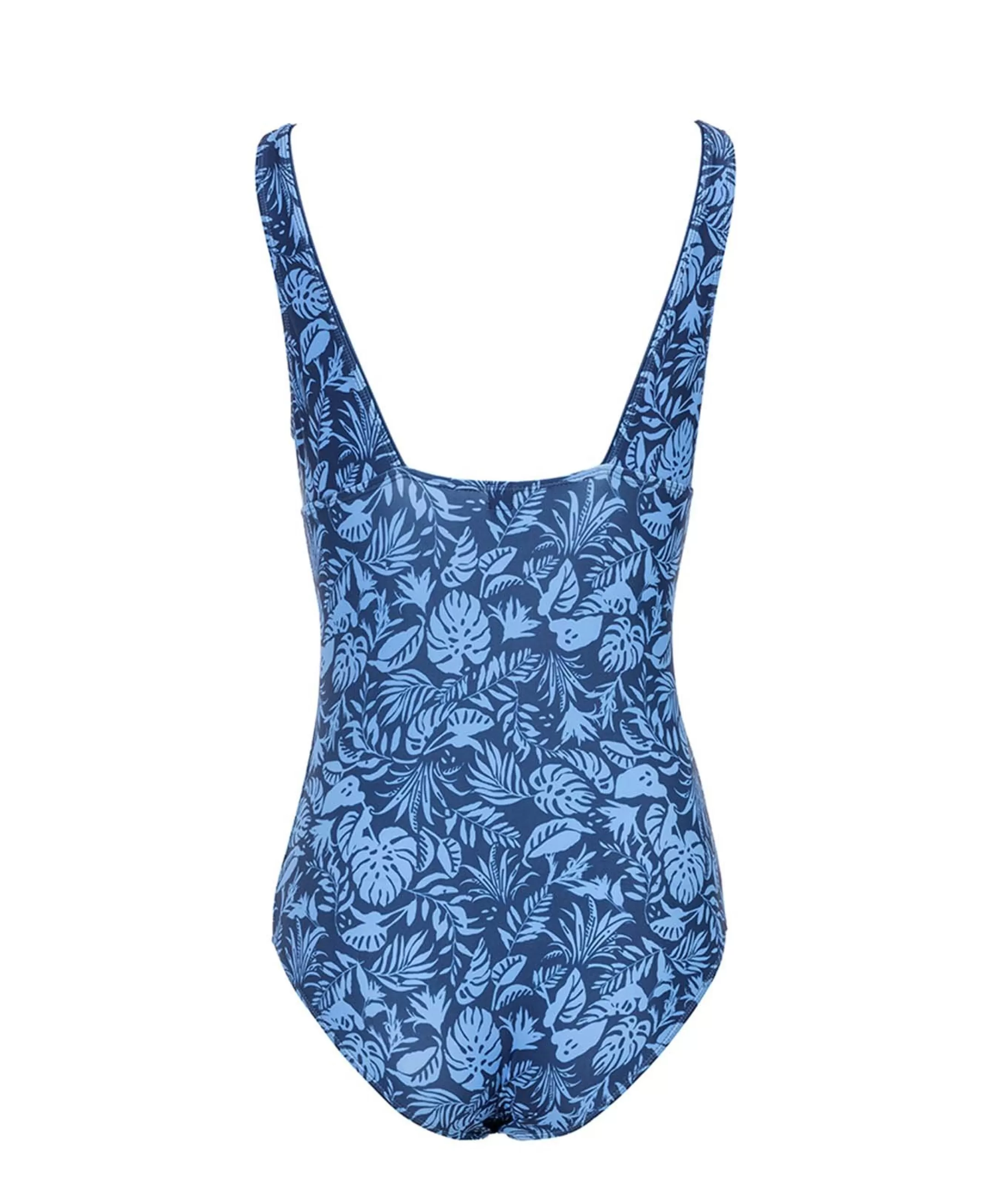 Terre de Marins MAILLOT DE BAIN FOND MARINE IMP BLEU YLANAR New