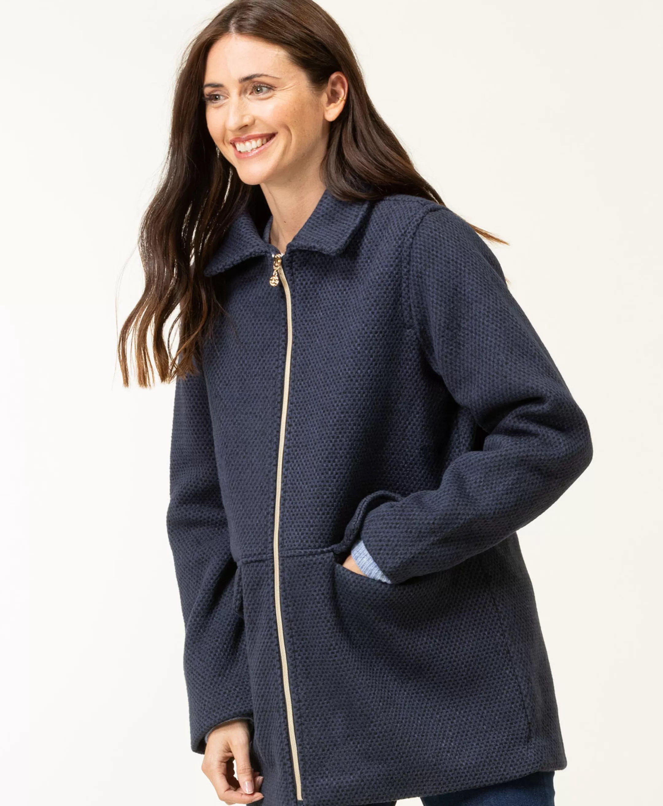 Terre de Marins MANTEAU INDIGO XALAM New