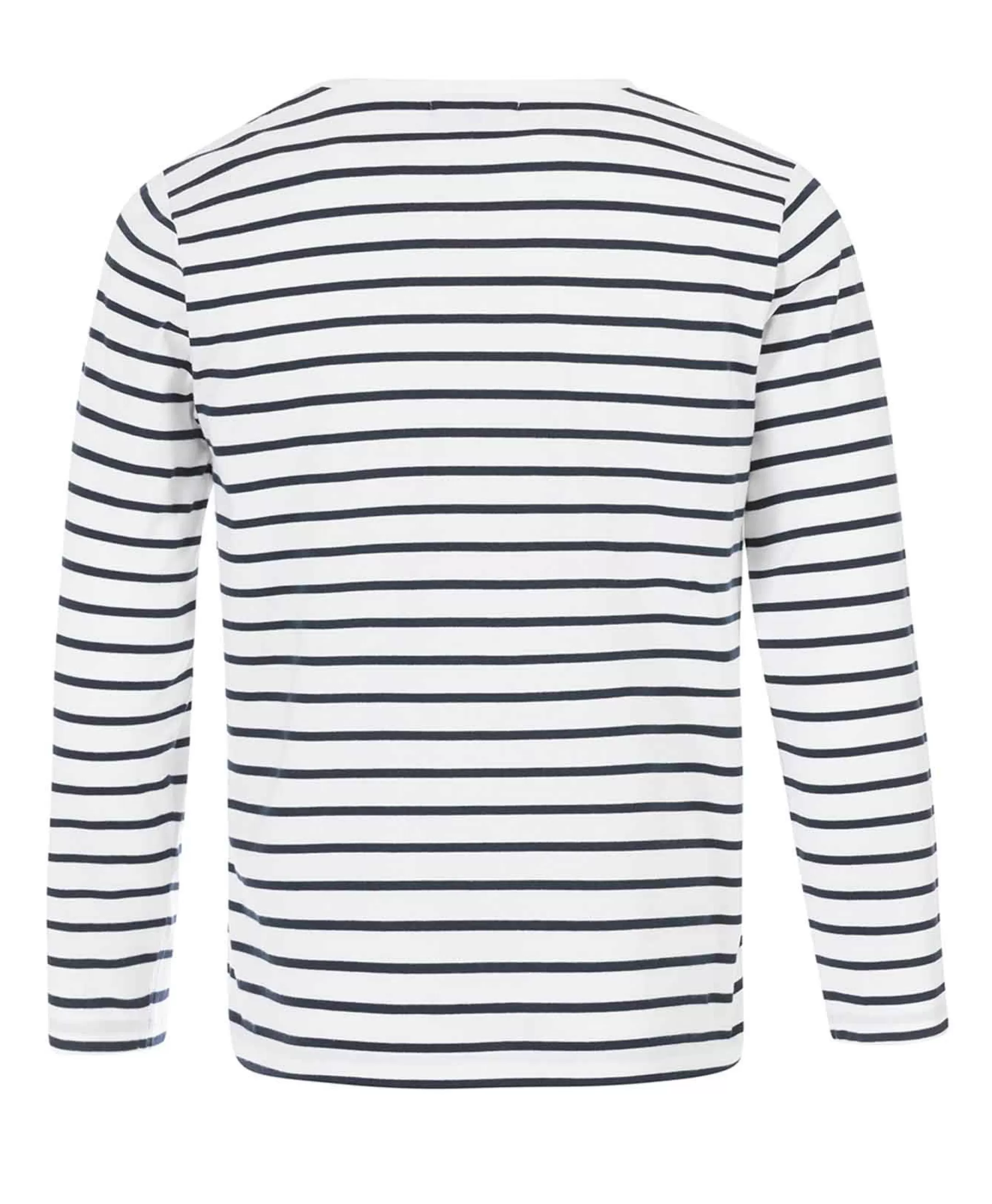 Terre de Marins MARINIERE ML FOND BLANC OPT RAYE MARINE CALUNQUE Cheap