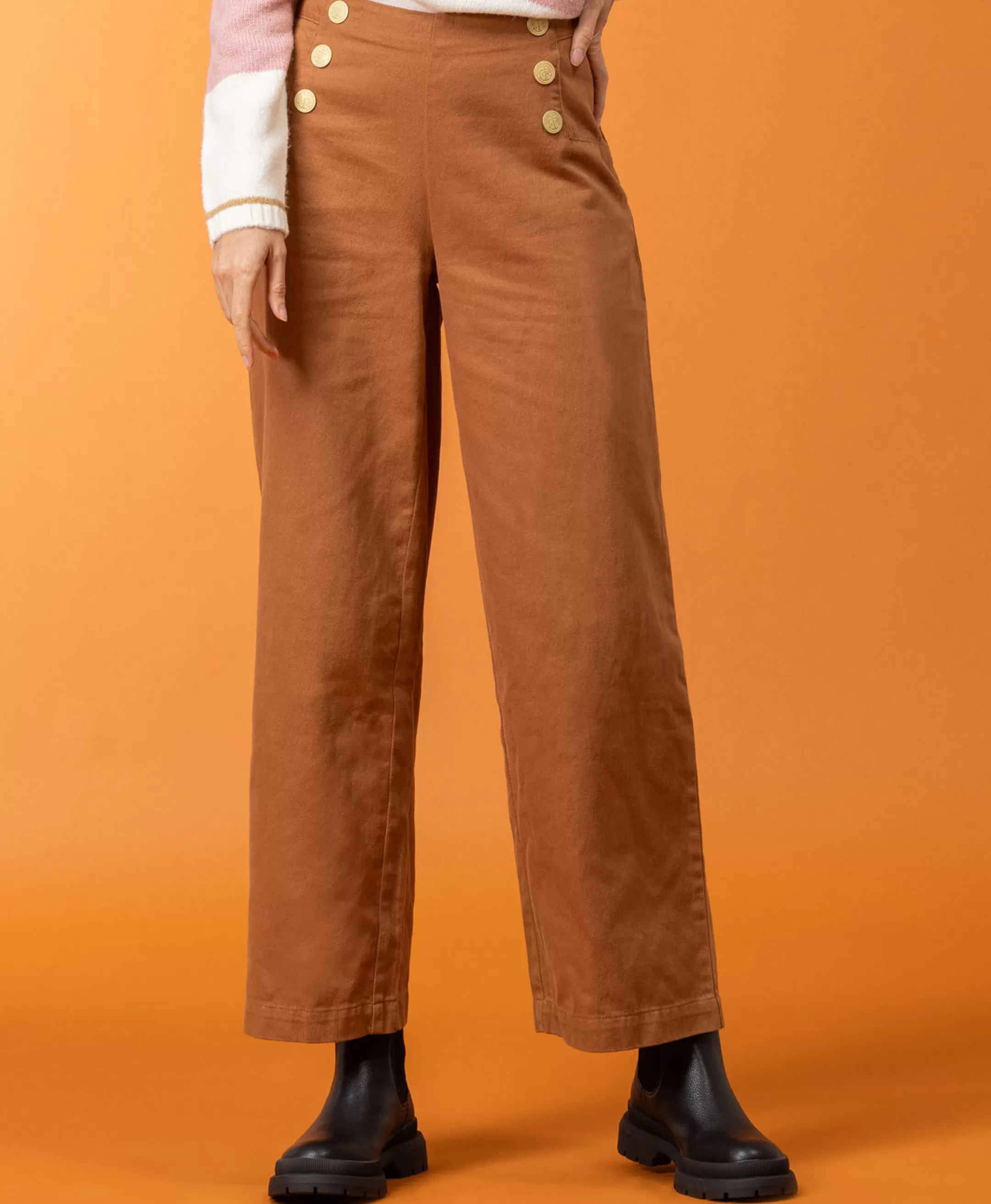 Terre de Marins PANTALON CAMEL PAGAN Sale