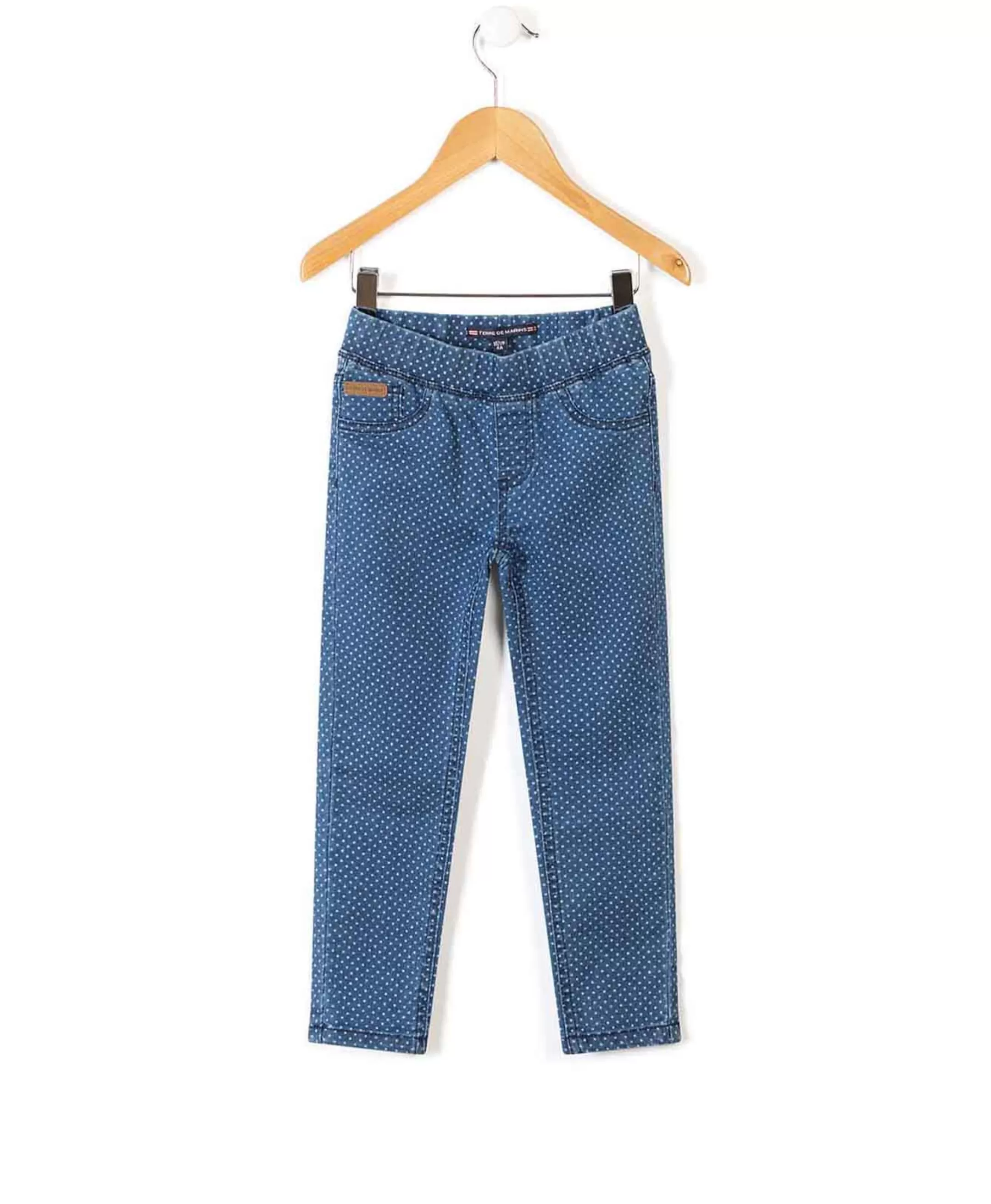 Terre de Marins PANTALON DENIM IMPRIME GRECINAETOI Discount