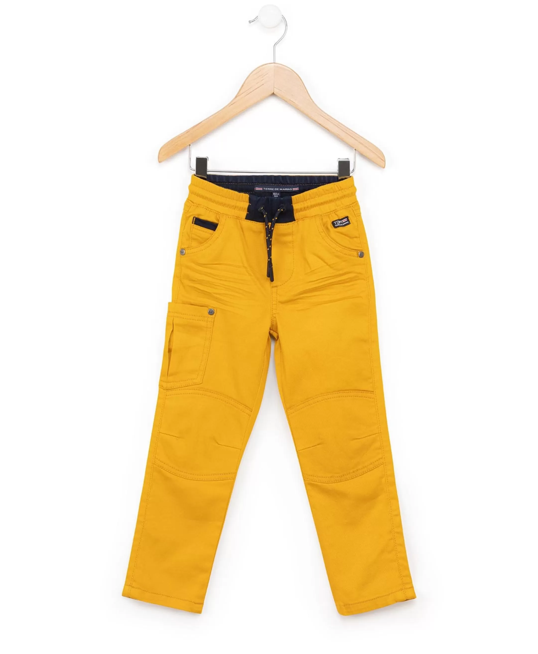 Terre de Marins PANTALON JAUNE MOUTARDE COUSTER Clearance