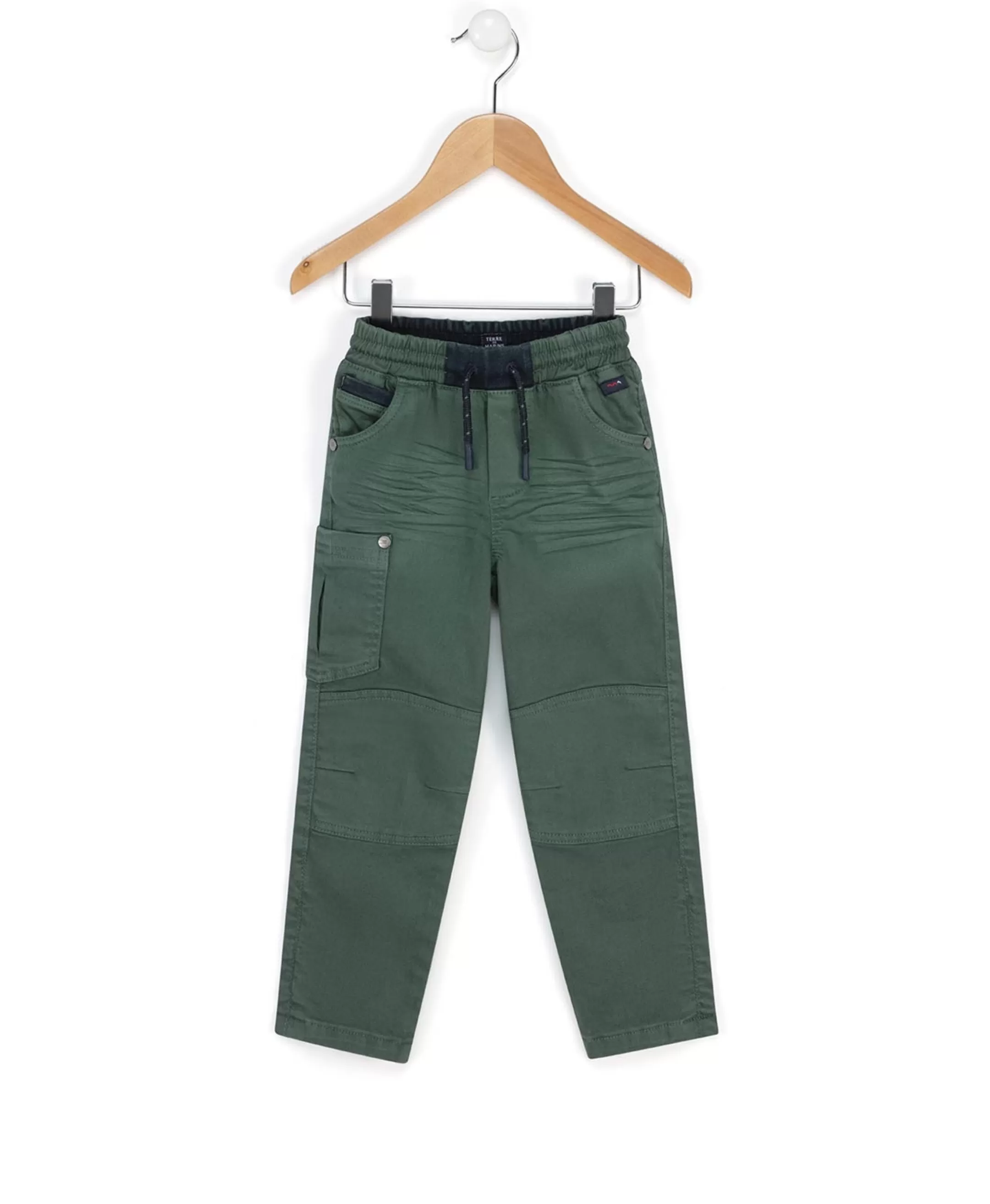 Terre de Marins PANTALON VERT FOUGERE COUSTER Flash Sale