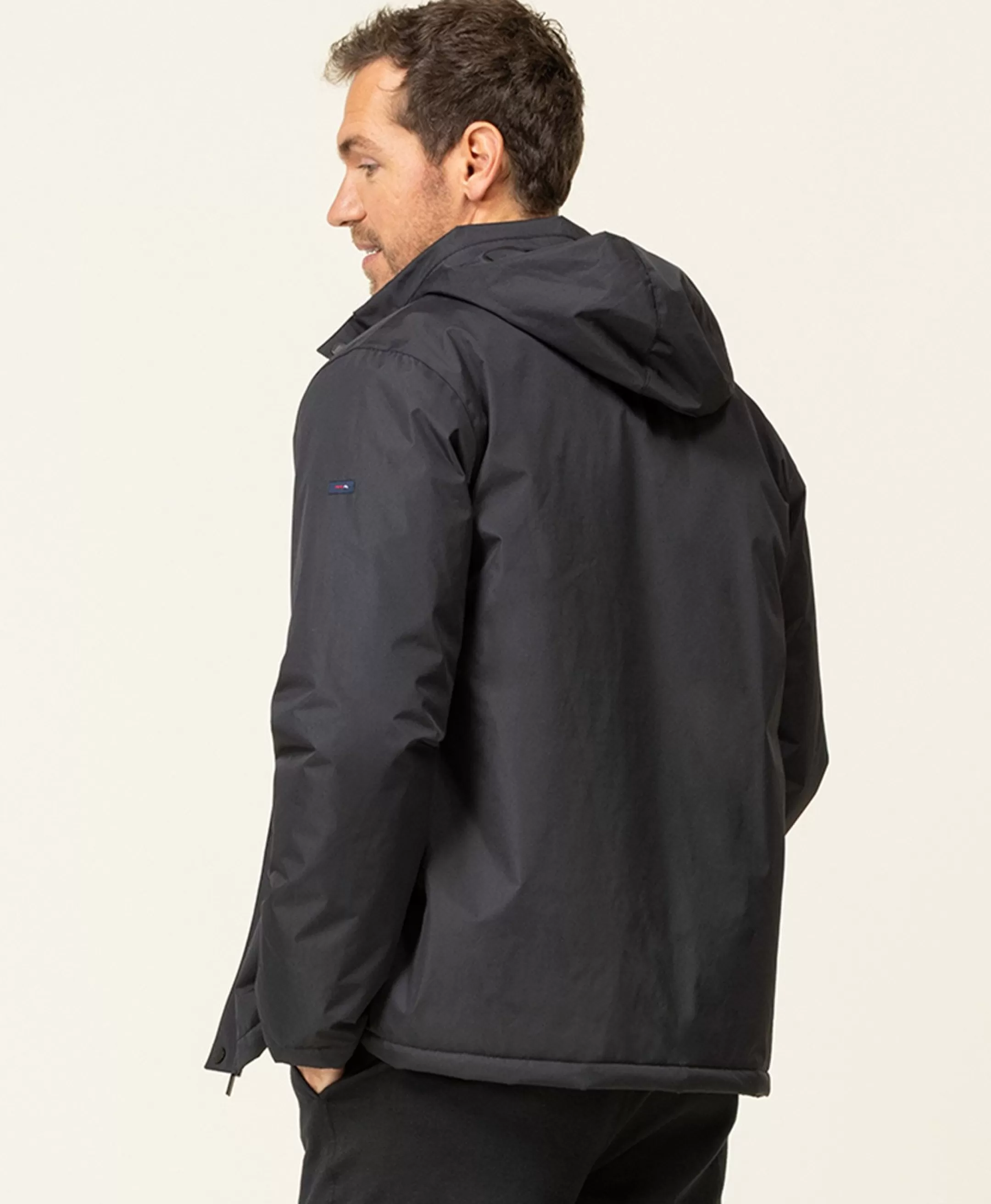 Terre de Marins PARKA NOIR XABAN New