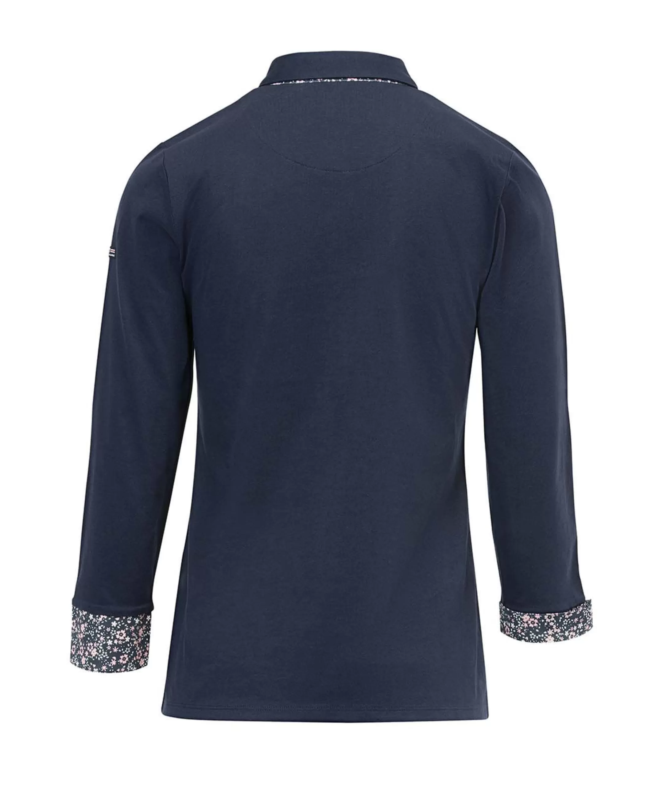 Terre de Marins POLO M3/4 BLEU NUIT CARIEL Fashion