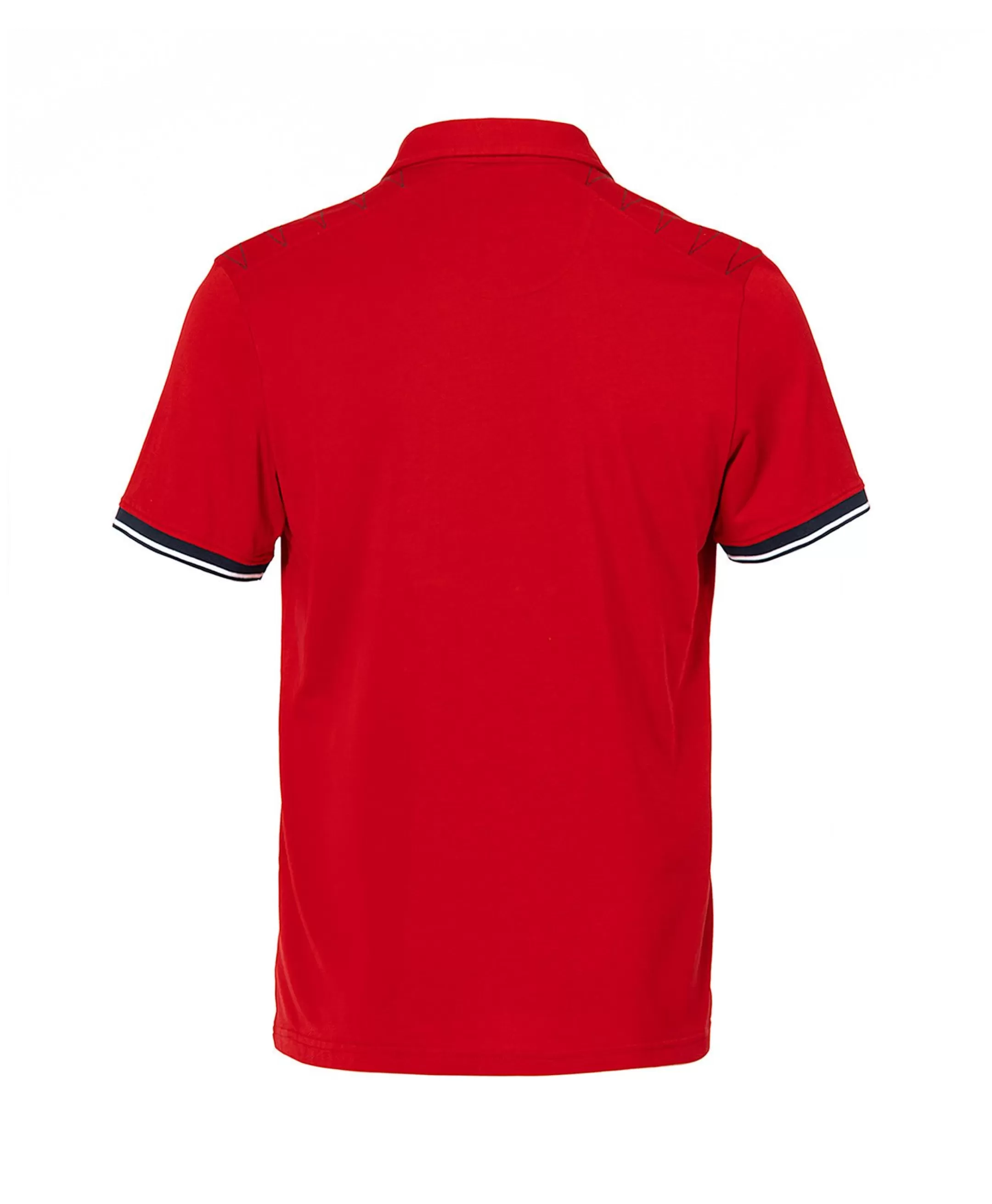 Terre de Marins POLO MC ROUGE OLDUN Cheap