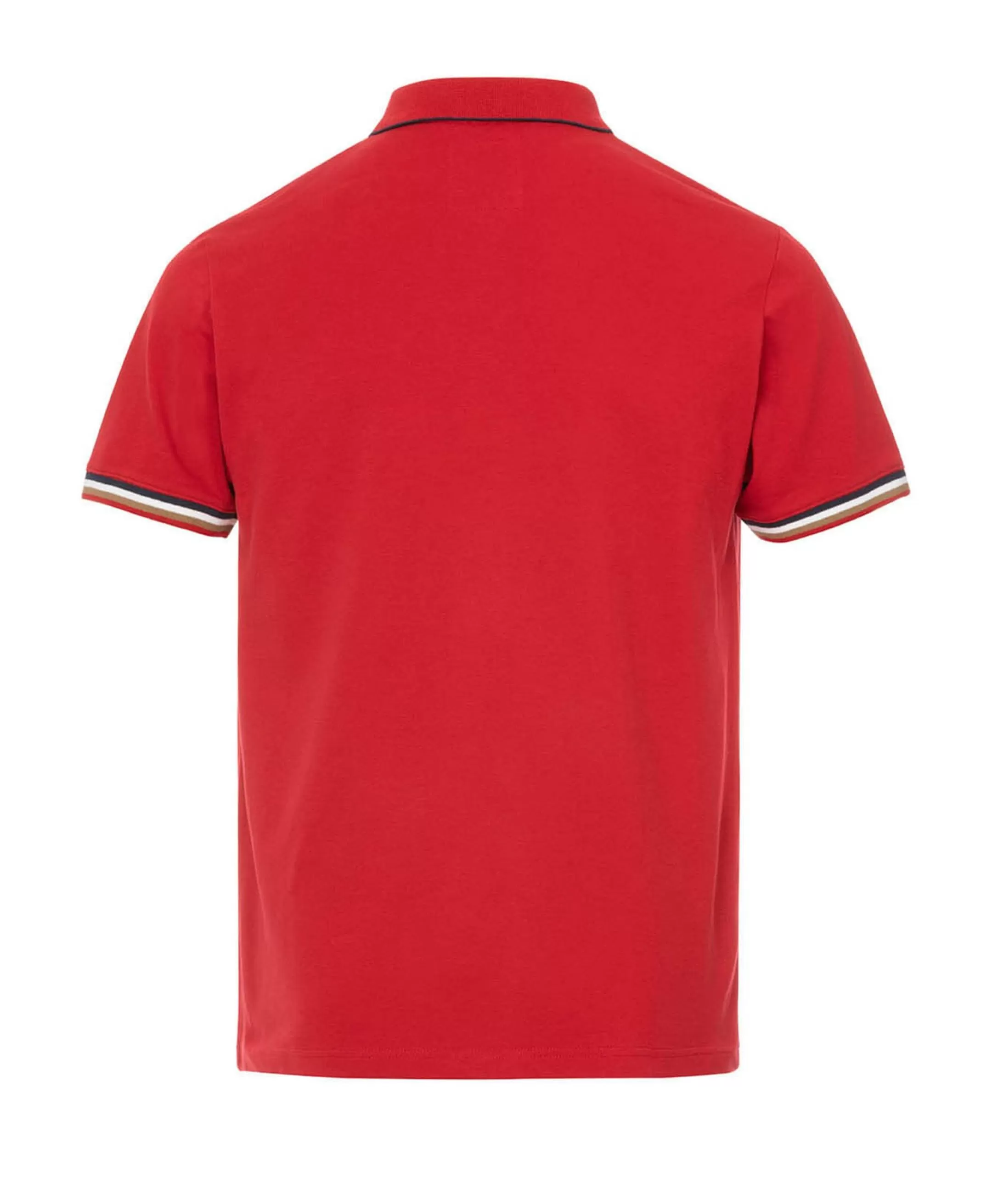 Terre de Marins POLO MC ROUGE RUBIS CABYST New