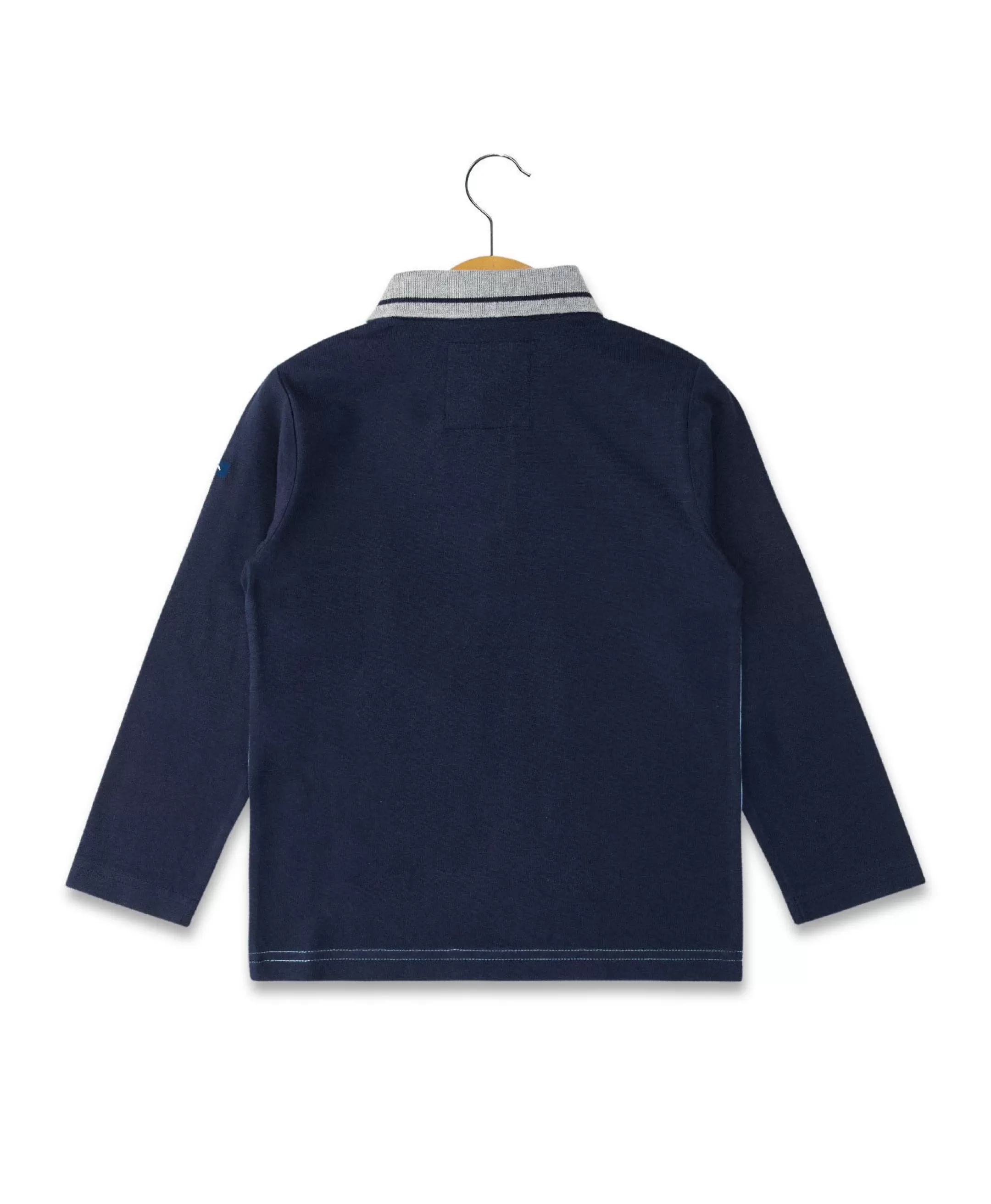 Terre de Marins POLO ML BLEU GLACIER ODECOU Cheap