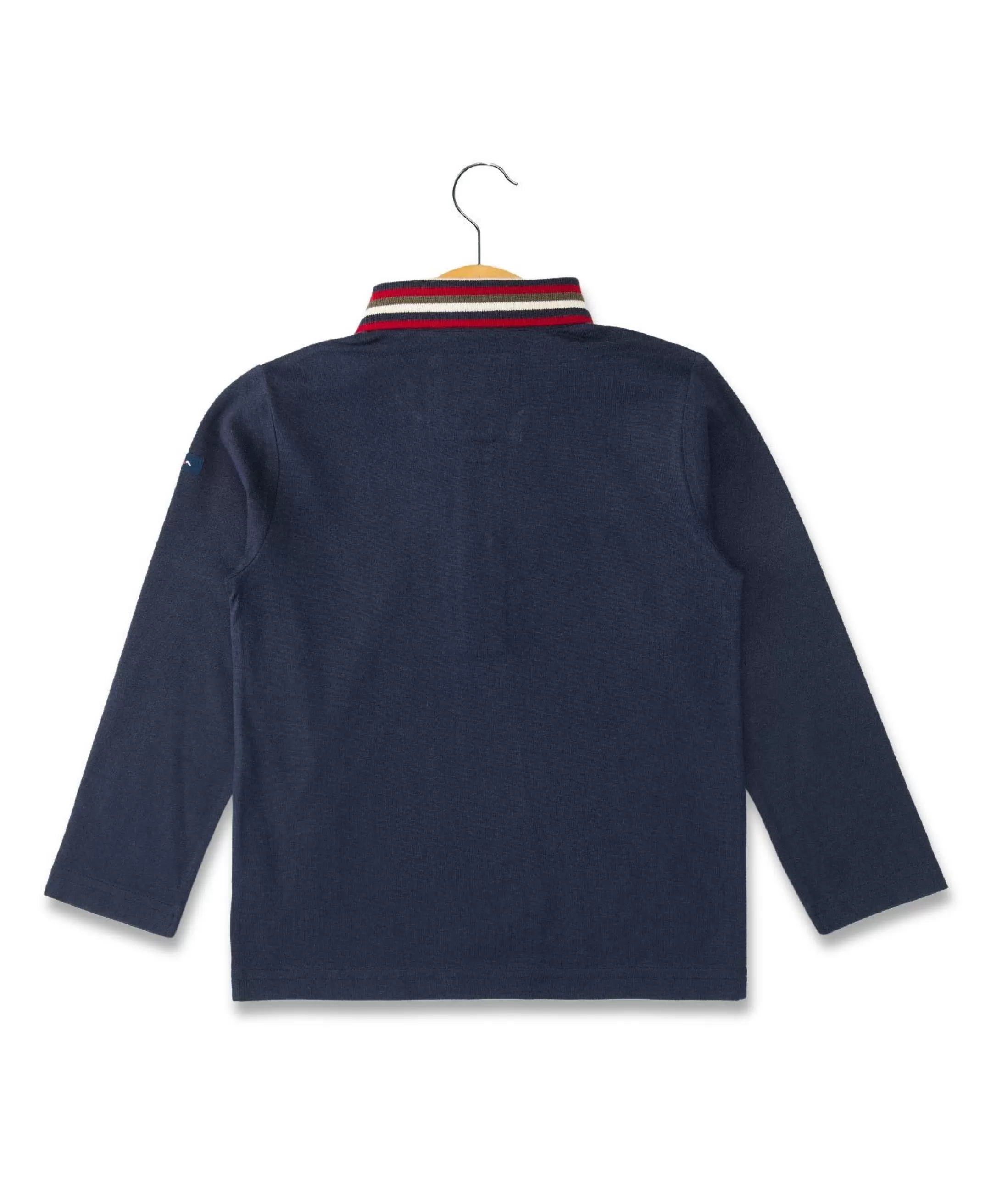 Terre de Marins POLO ML INDIGO OLEBRA Outlet