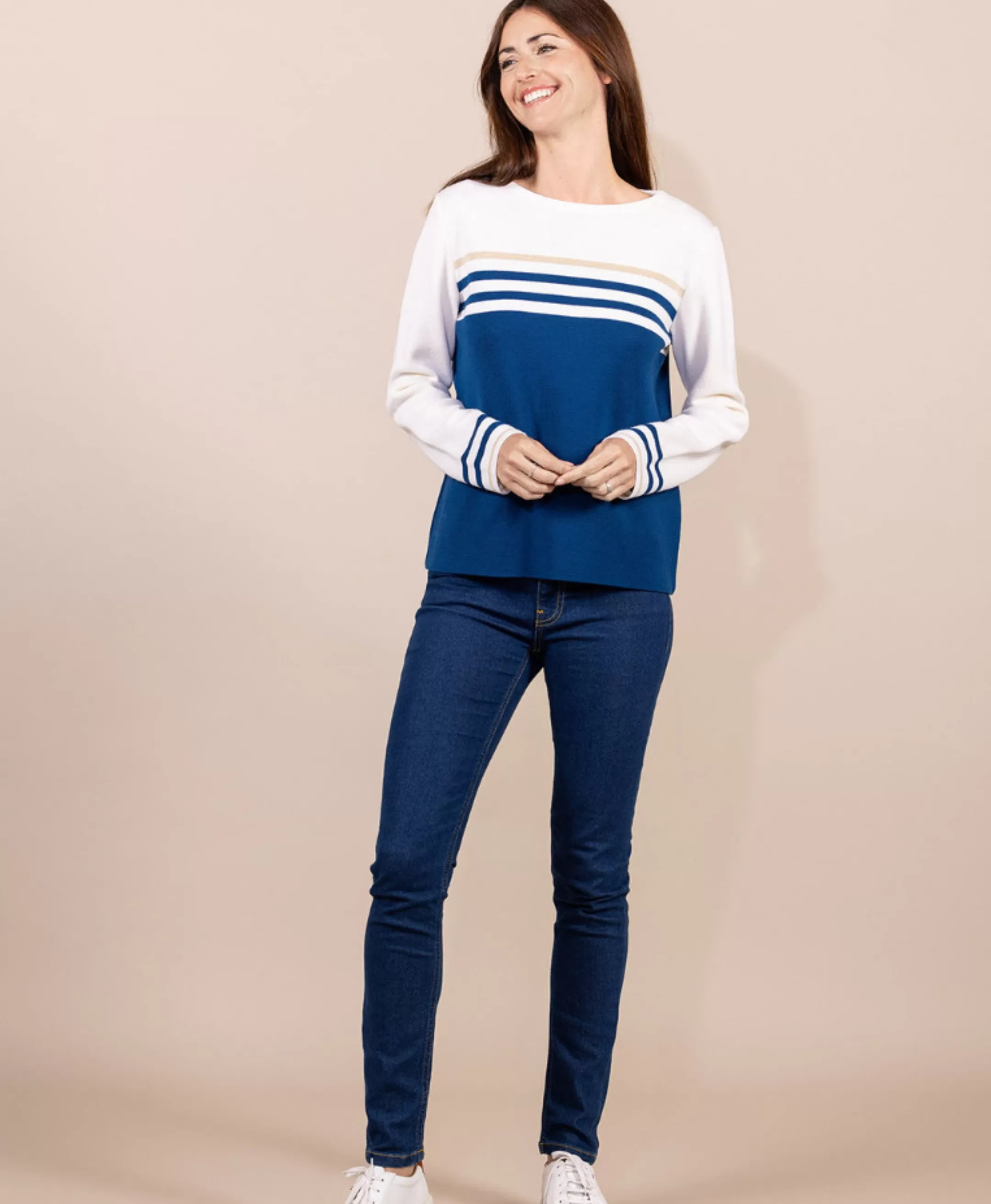 Terre de Marins PULL BLEU KOLETTE Cheap