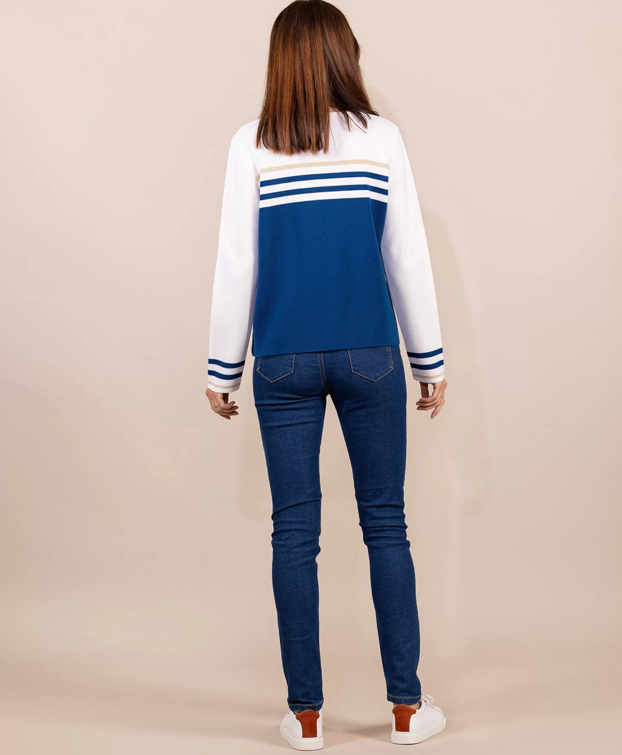 Terre de Marins PULL BLEU KOLETTE Cheap