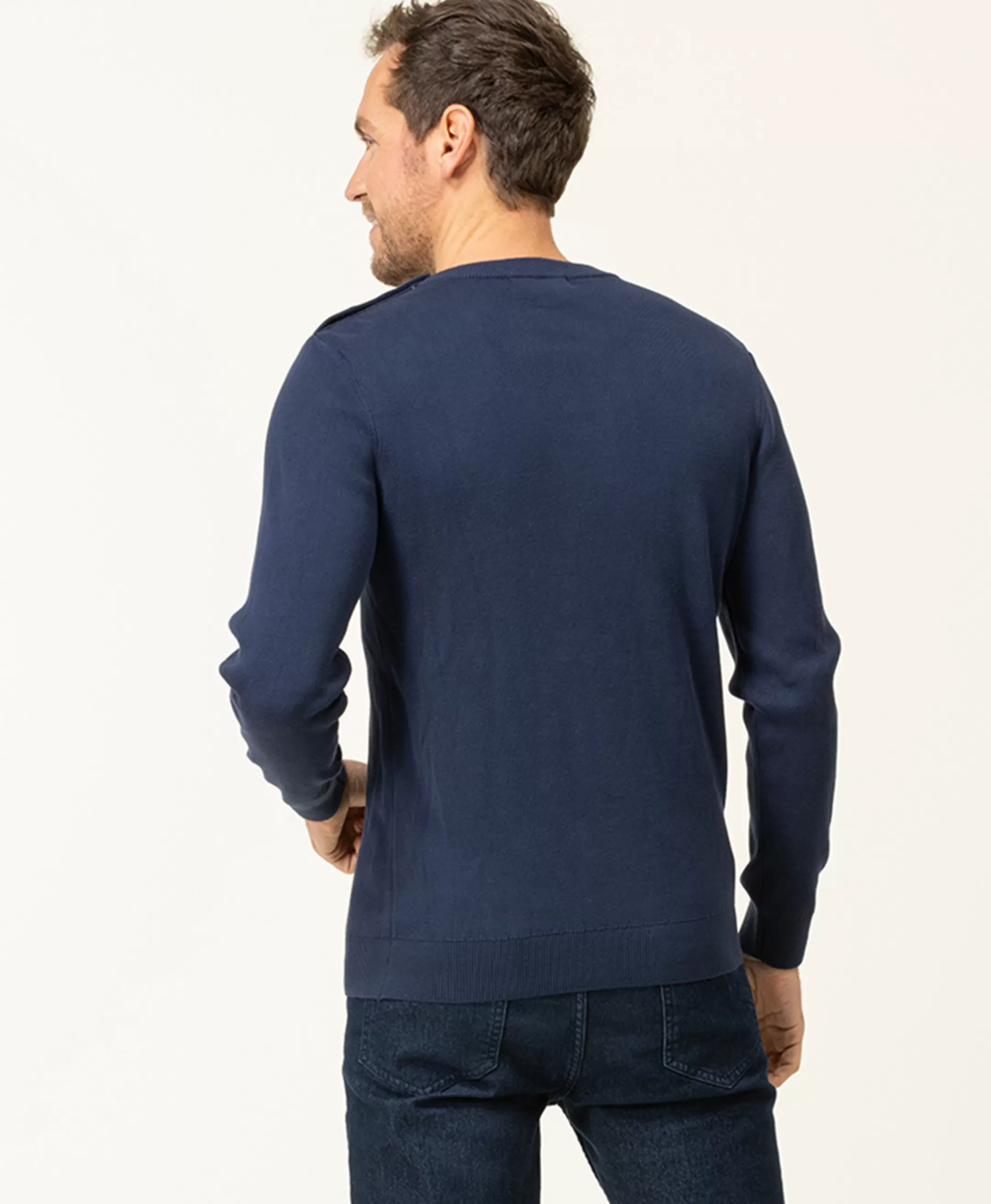 Terre de Marins PULL BLEU MINERAL KAFULL New