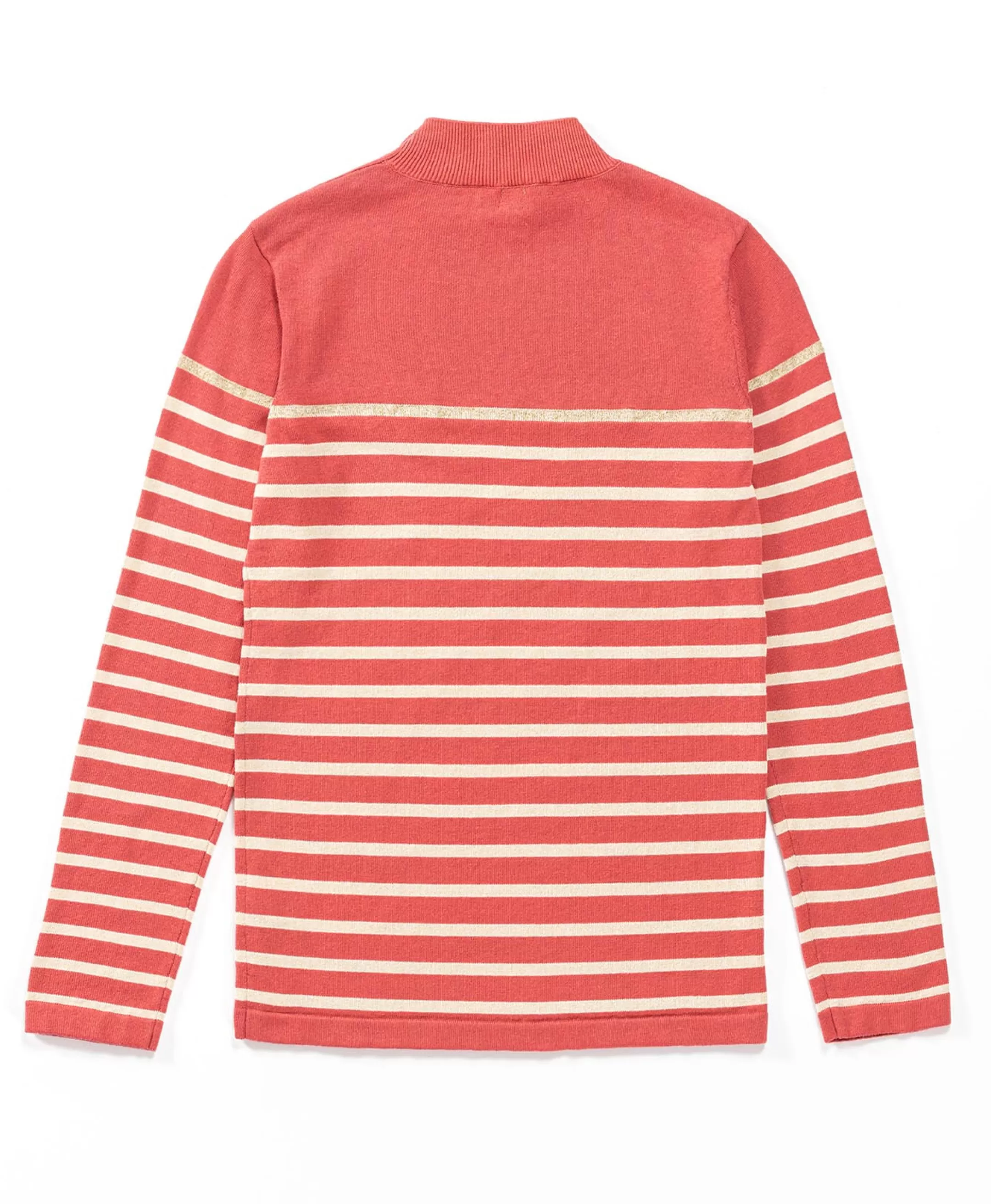 Terre de Marins PULL FOND BOIS DE ROSE RAYE GREGE BORICHA Best Sale