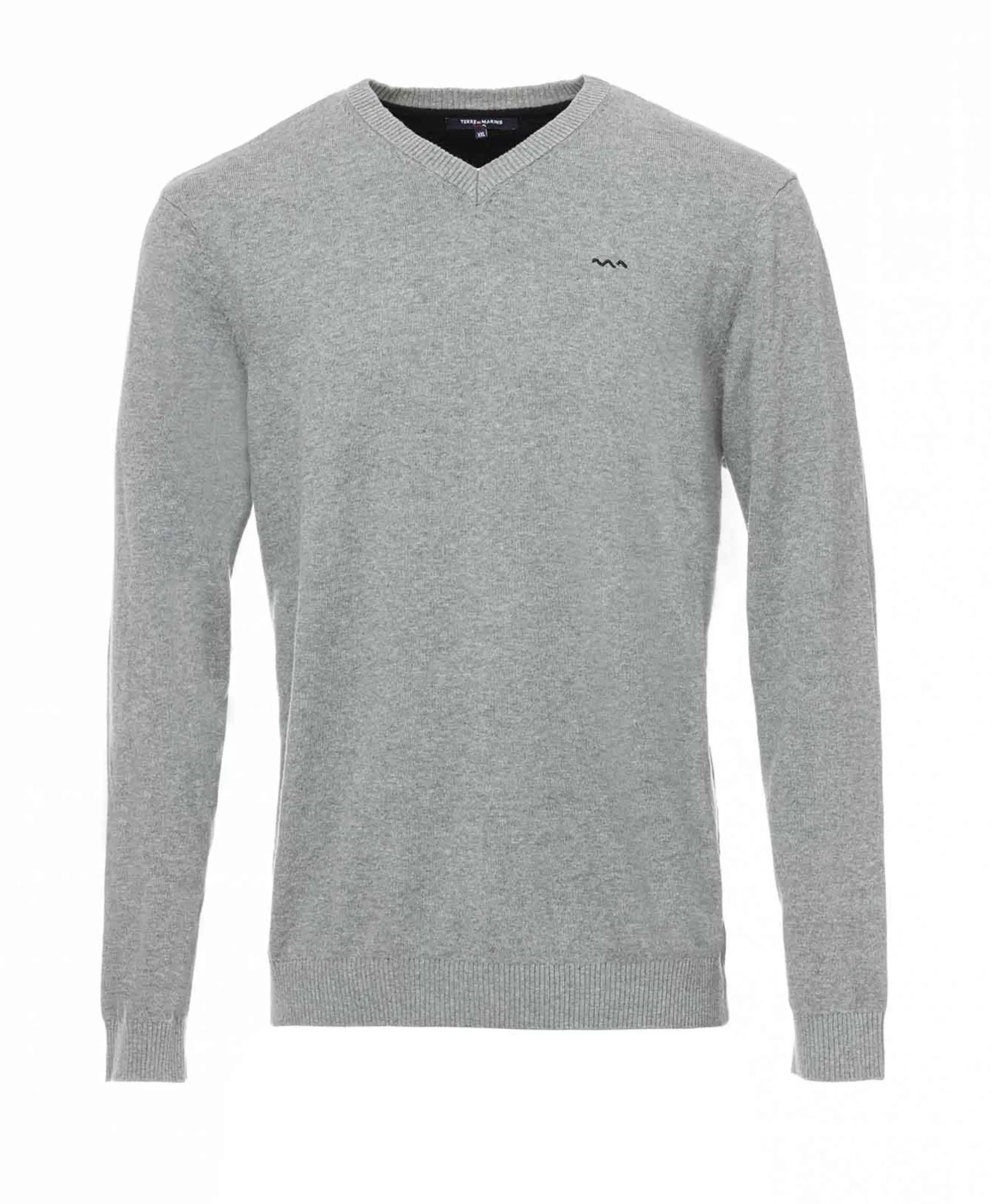 Terre de Marins PULL GRIS CHINE MEDIUM ARIBA Best Sale