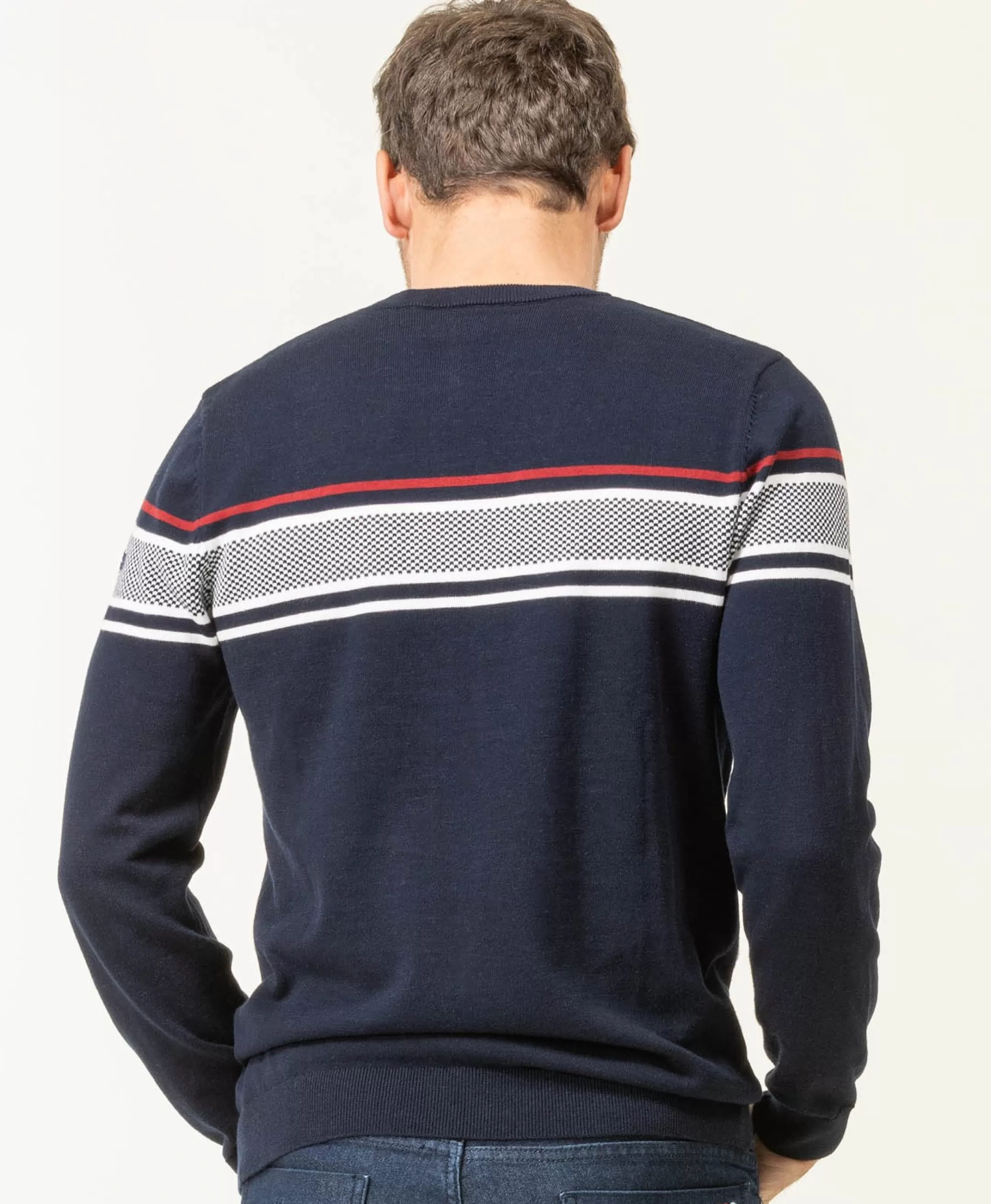 Terre de Marins PULL INDIGO KANEN New