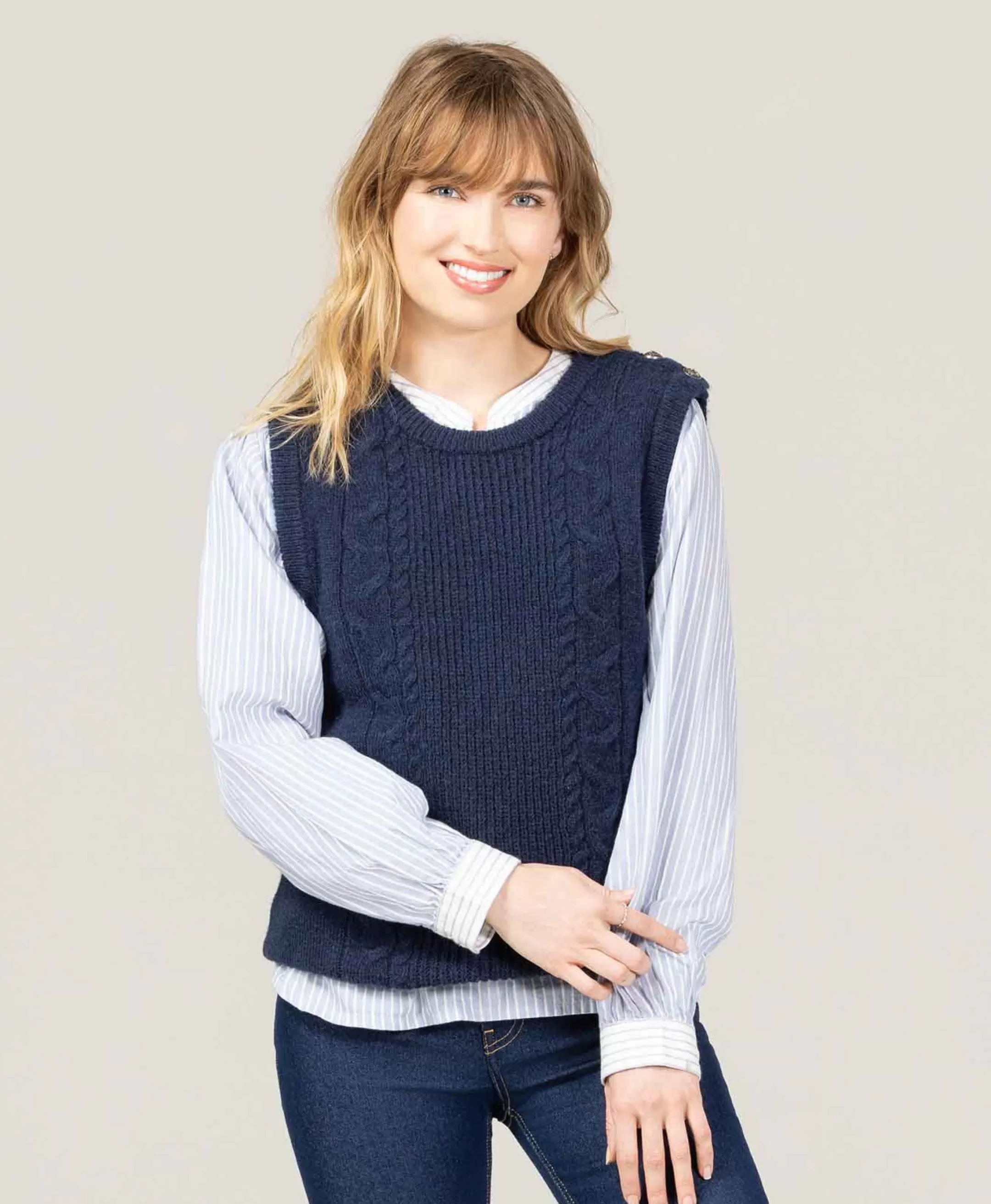 Terre de Marins PULL INDIGO KARST Outlet