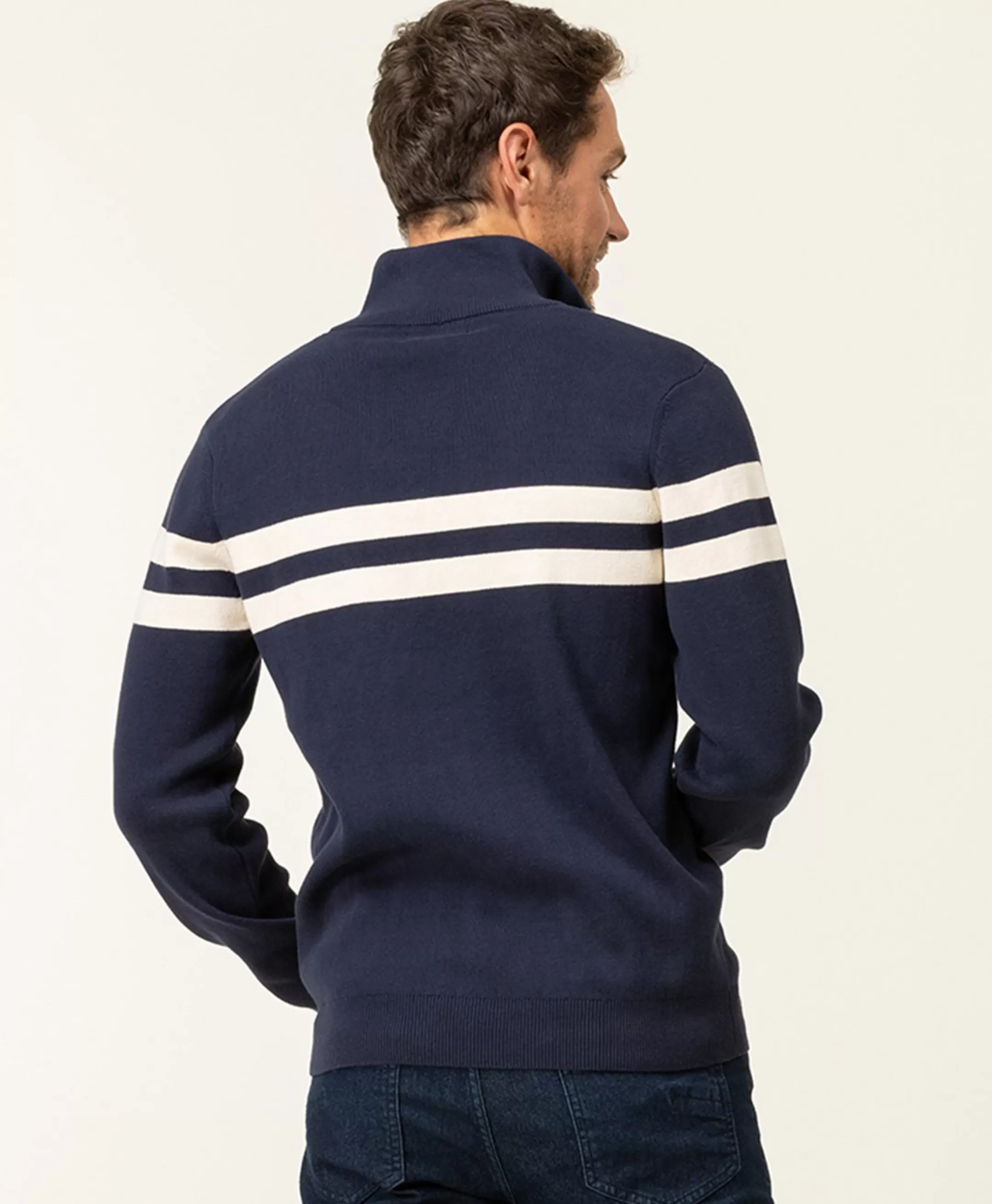 Terre de Marins PULL INDIGO KORITAGE Outlet