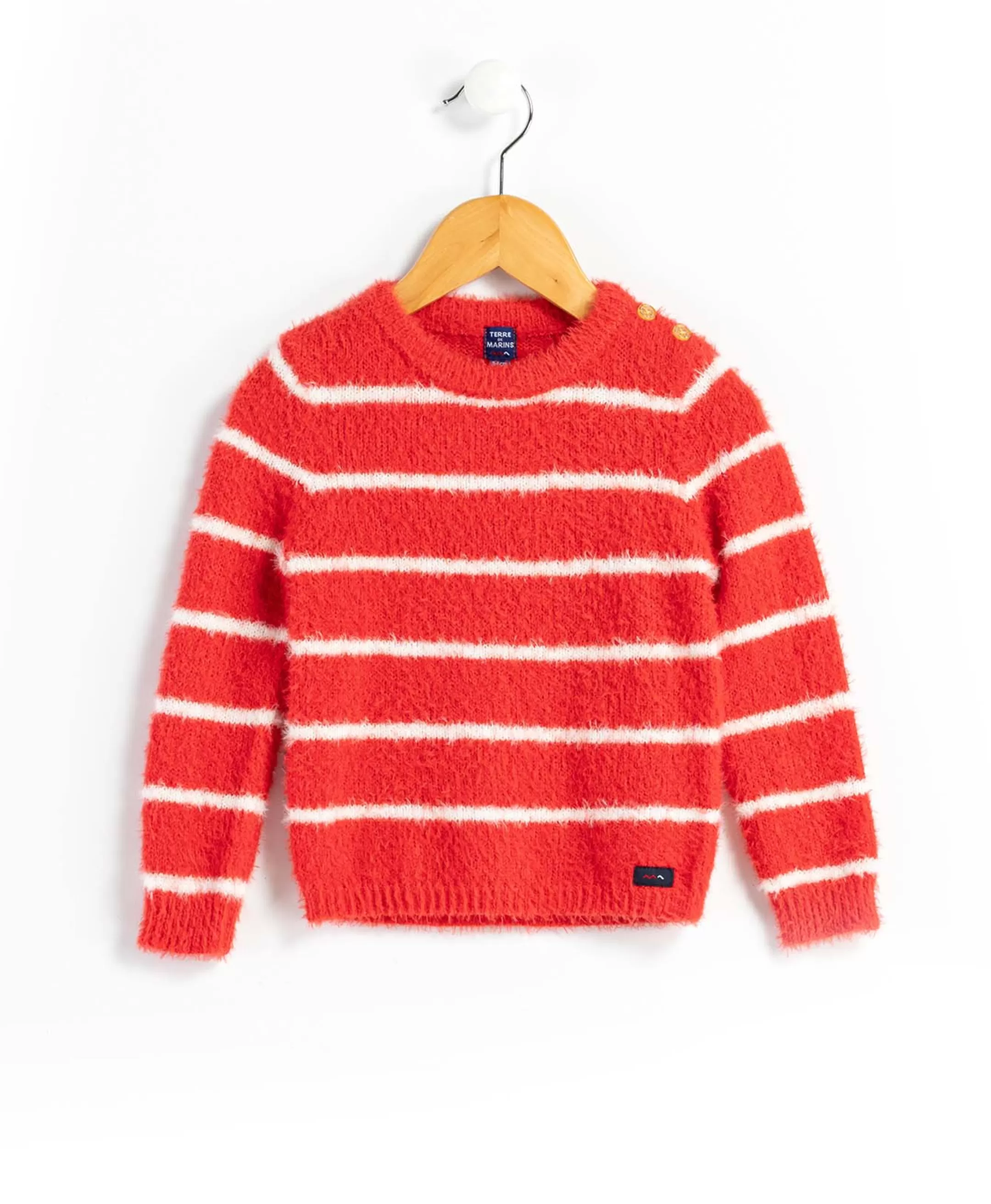 Terre de Marins PULL ROUGE FRAISE KARINA Sale