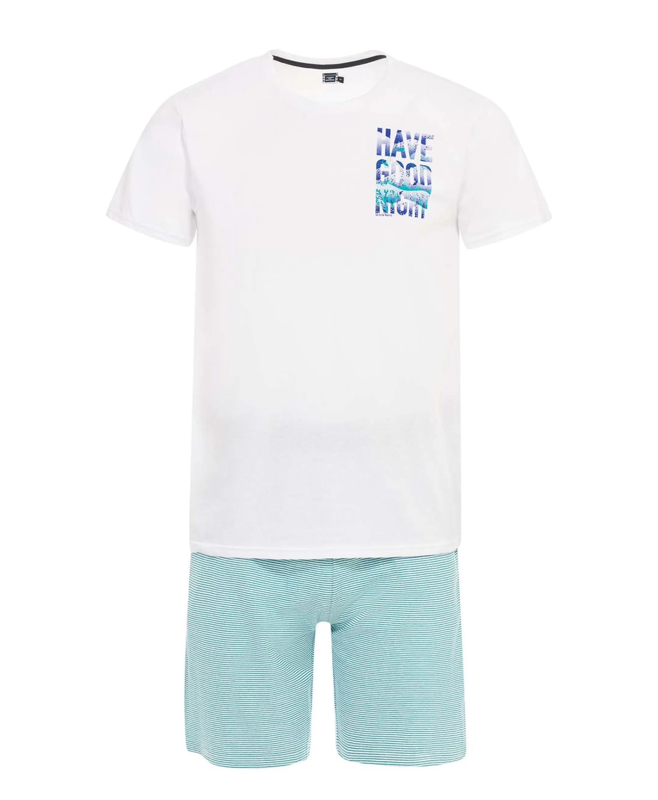 Terre de Marins PYJAMA BLANC OPTIQUE NITOI Store