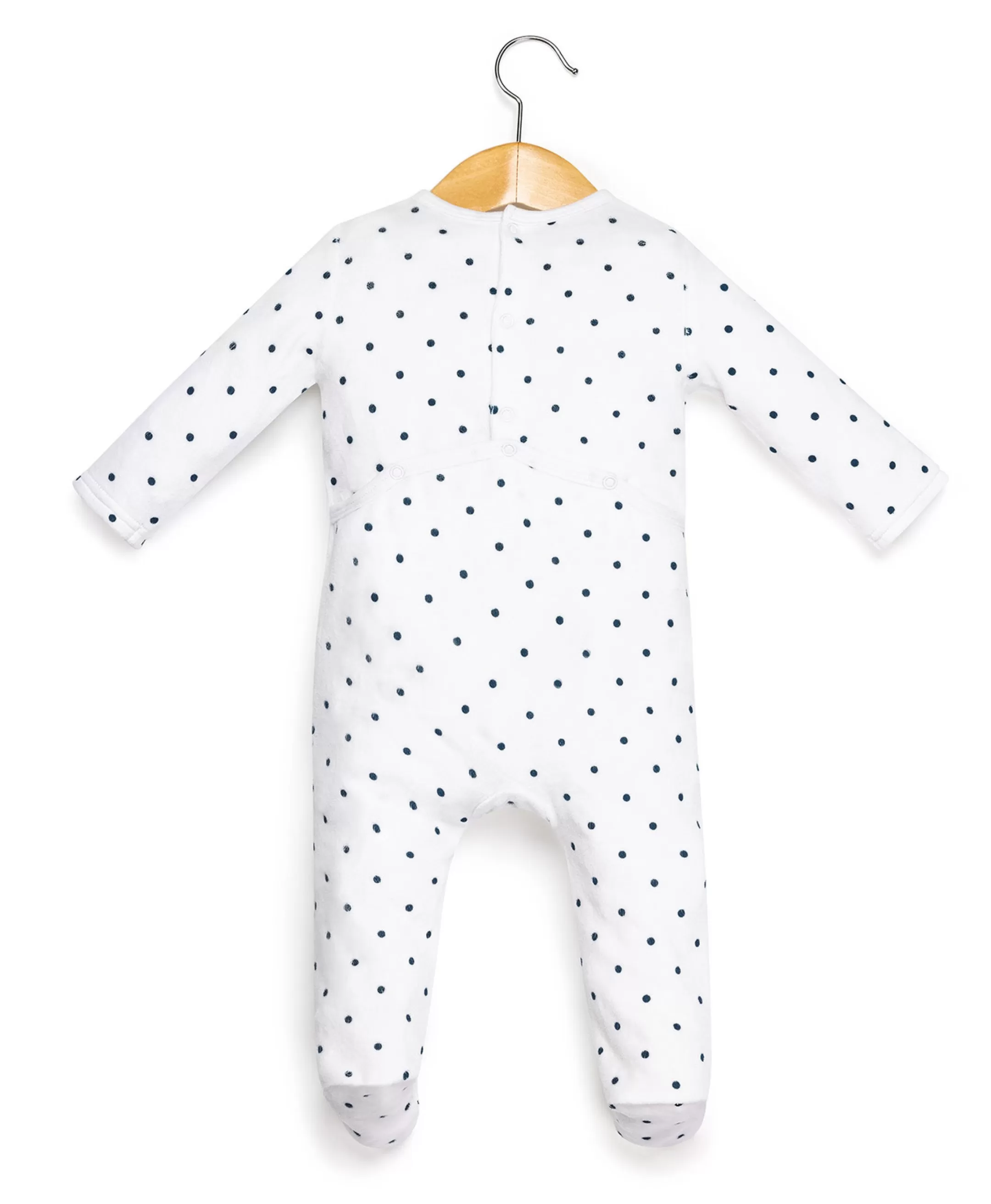 Terre de Marins PYJAMA IMPRIME POIS FD OPT BLANC PAZANE Outlet