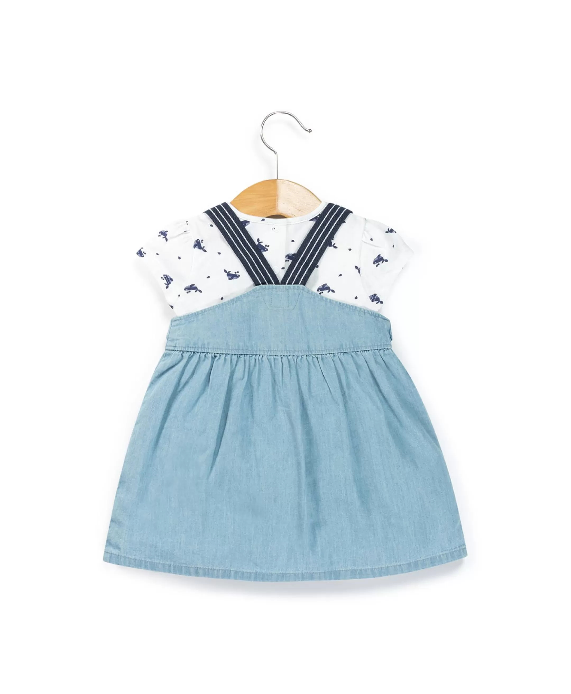 Terre de Marins ROBE + HAUT DENIM CLAIR ROBY Cheap