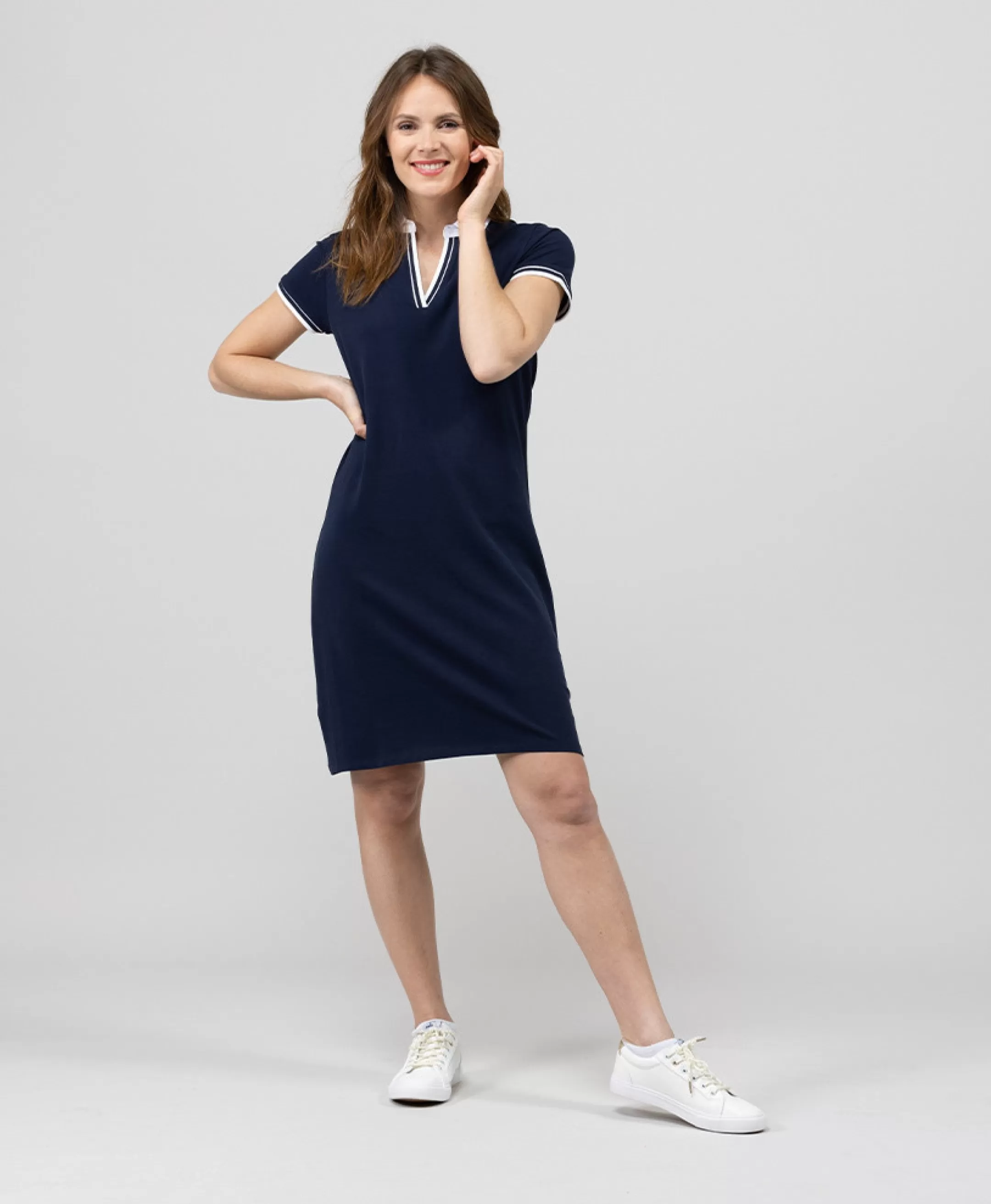 Terre de Marins ROBE MC BLEU INDIGO PAMADY Online