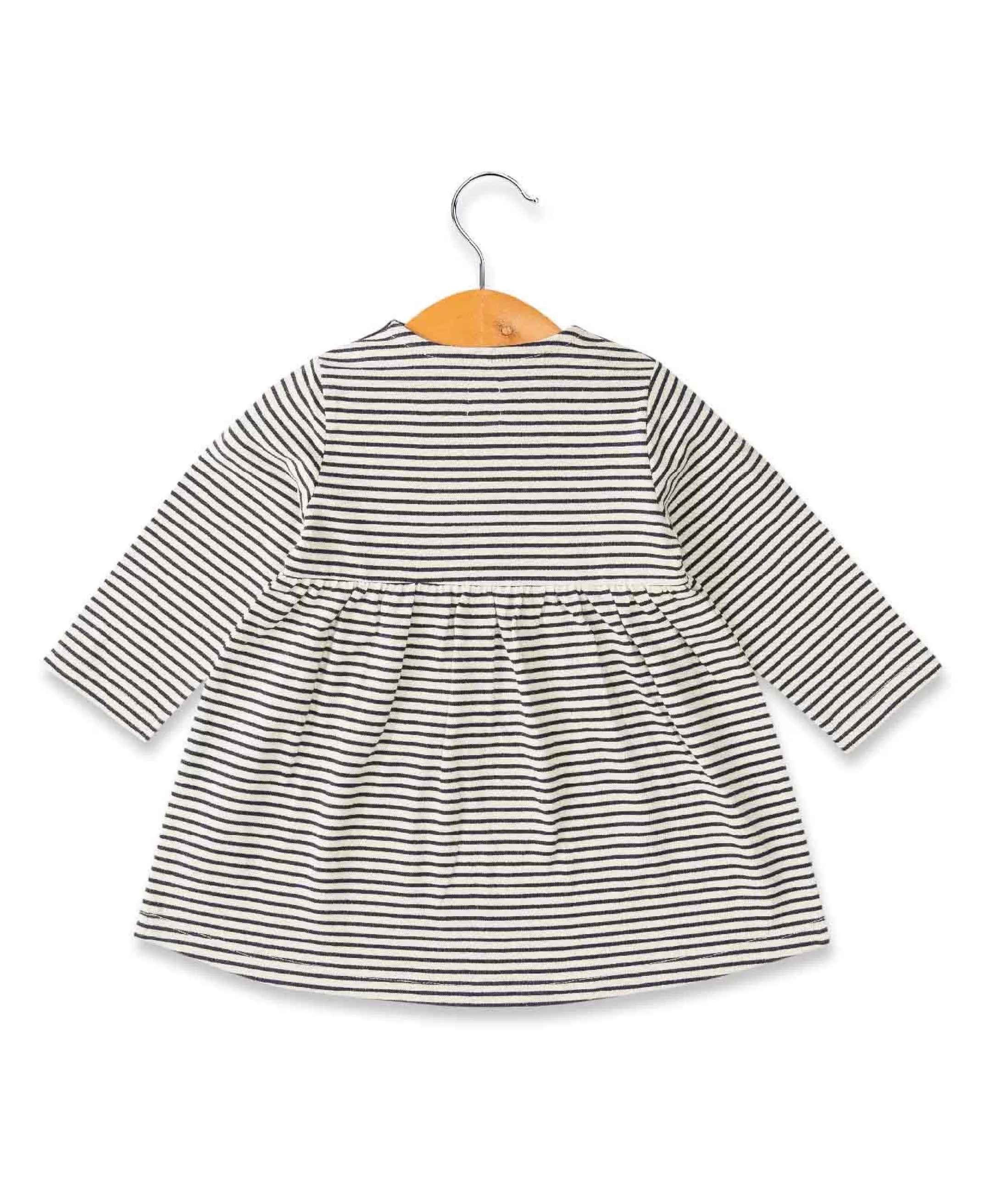 Terre de Marins ROBE ML FOND NATUREL RAYE INDIGO ROSITAL Store