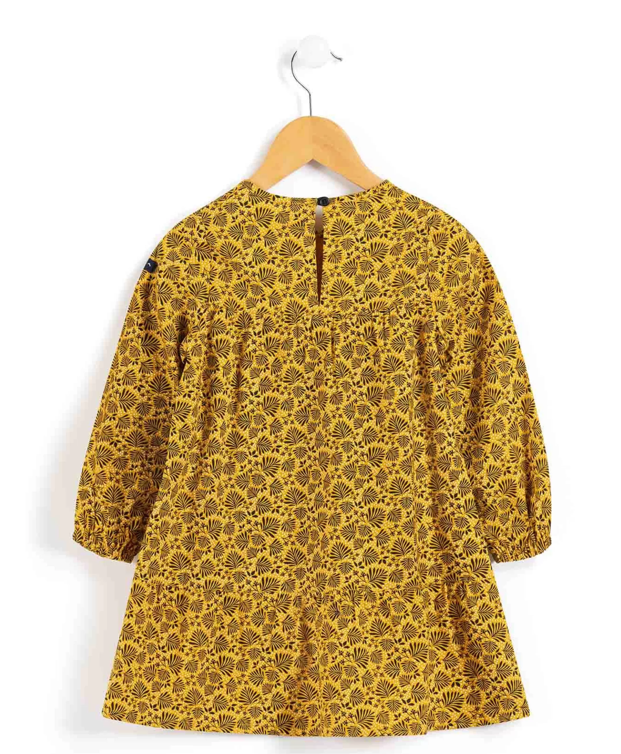 Terre de Marins ROBE ML IMPRIME JAUNE OCRE RAVISO New