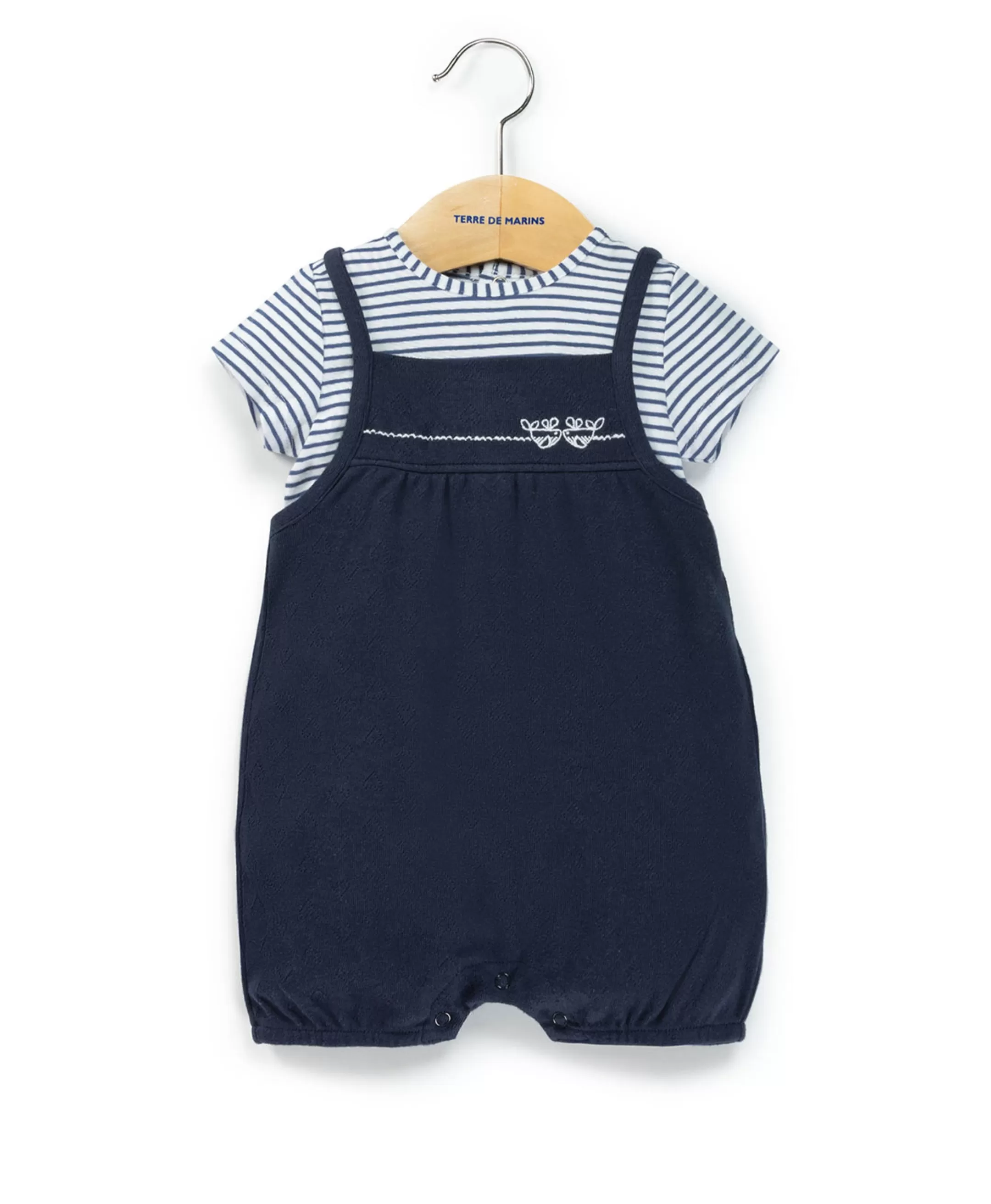 Terre de Marins SALOPETTE COURTE + HAUT INDIGO RIVELA Clearance