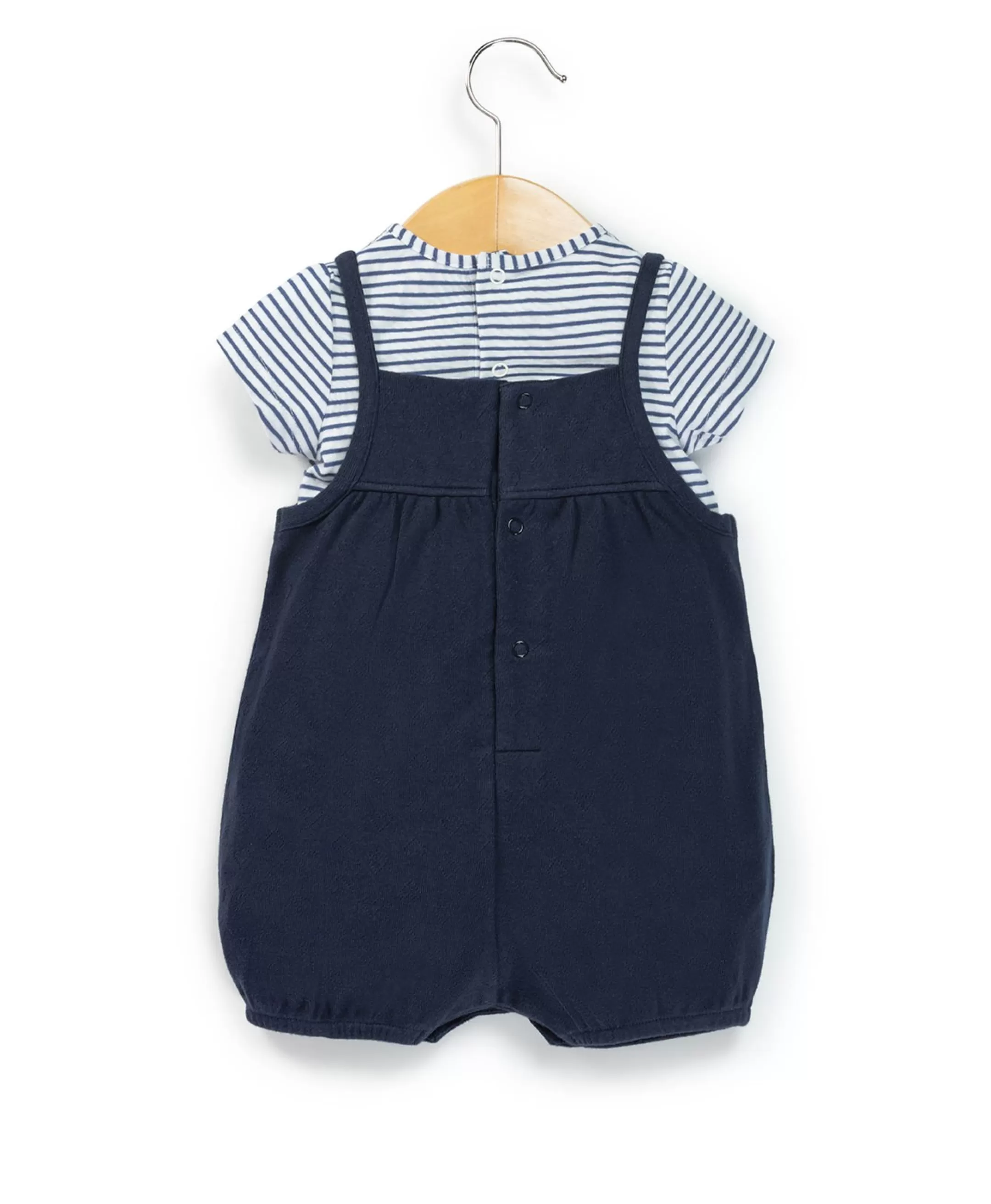 Terre de Marins SALOPETTE COURTE + HAUT INDIGO RIVELA Clearance