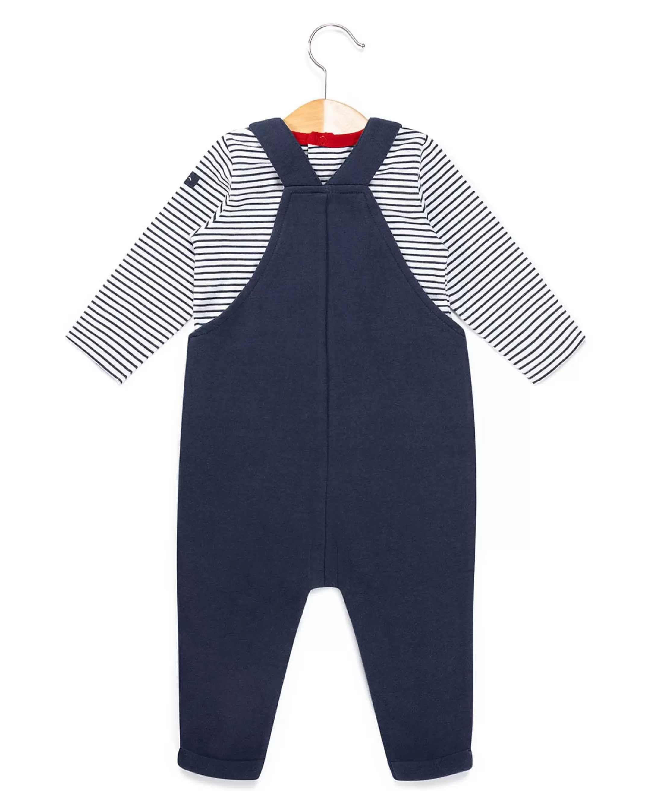 Terre de Marins SALOPETTE LONGUE + HAUT BLEU INDIGO PAUCLIN Discount