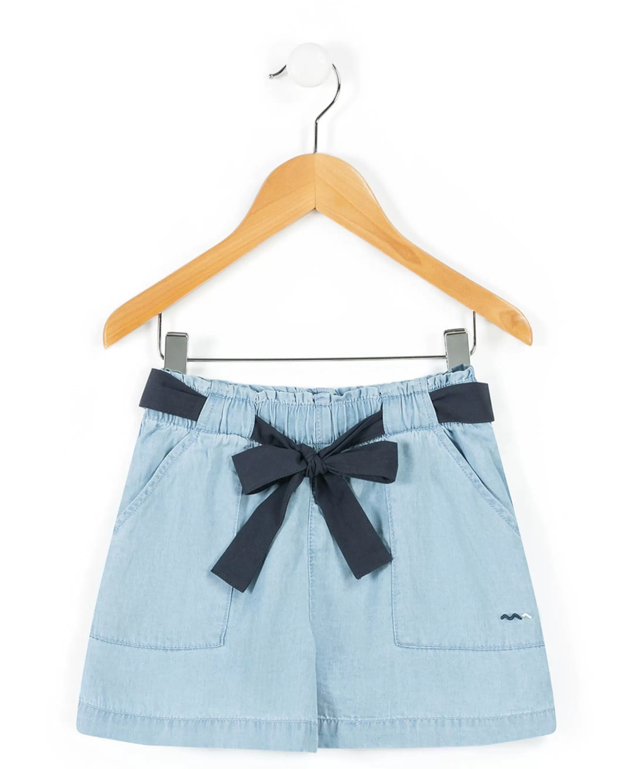 Terre de Marins SHORT DENIM CLAIR QUITERIE Sale