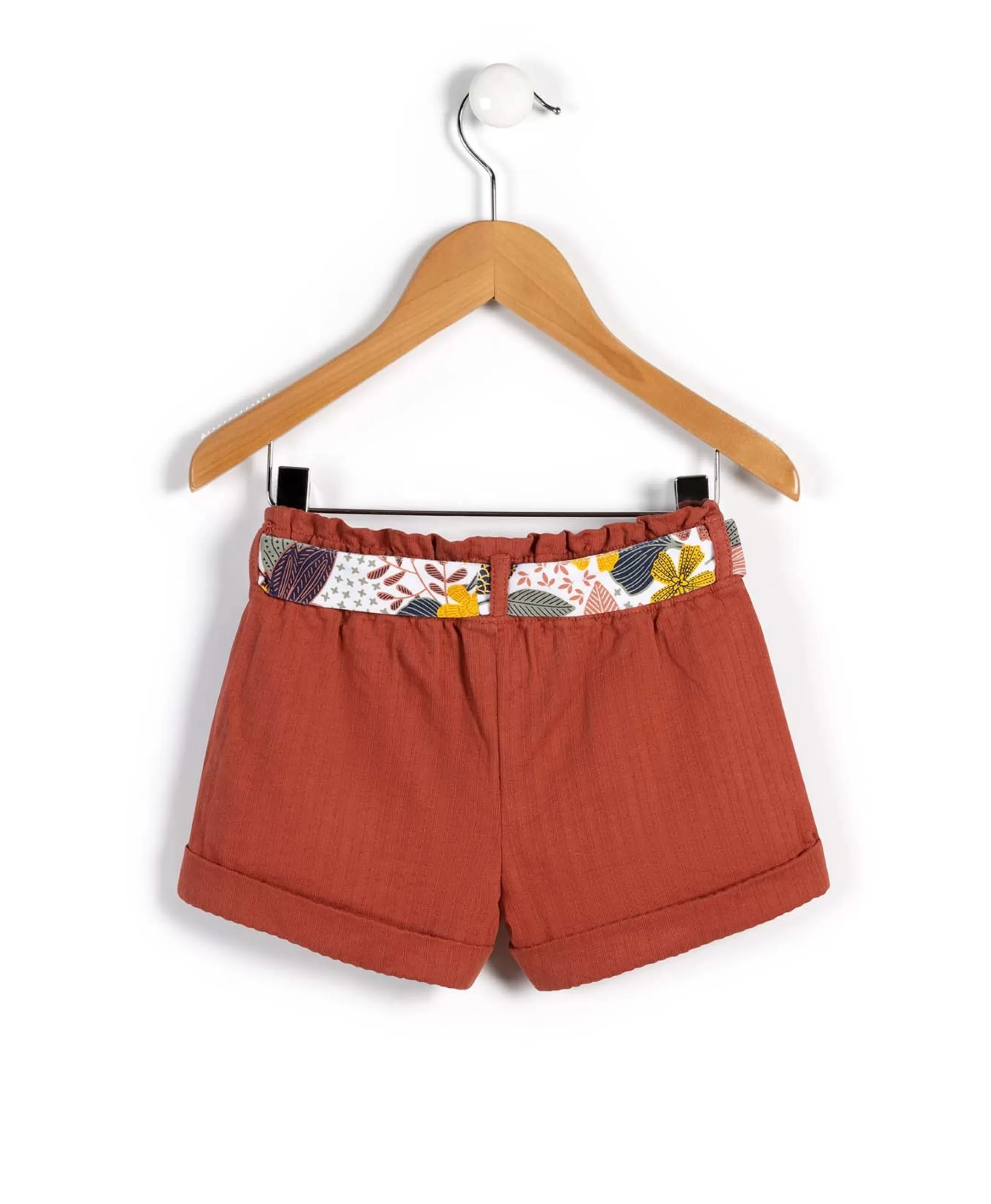 Terre de Marins SHORT ORANGE TERRACOTTA BLANCHI CONDOR Best