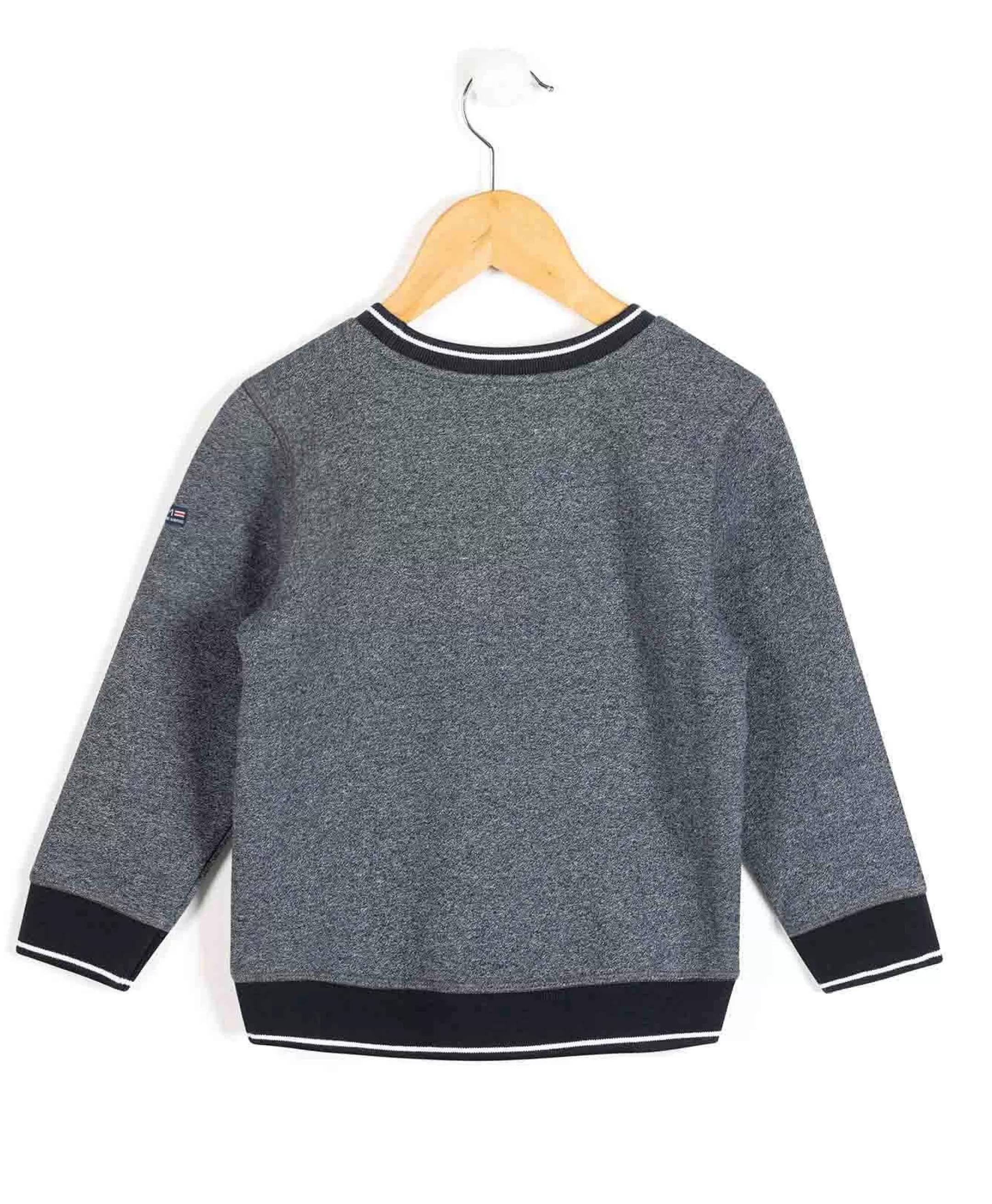 Terre de Marins SWEAT INDIGO CHINE DELTASI Sale