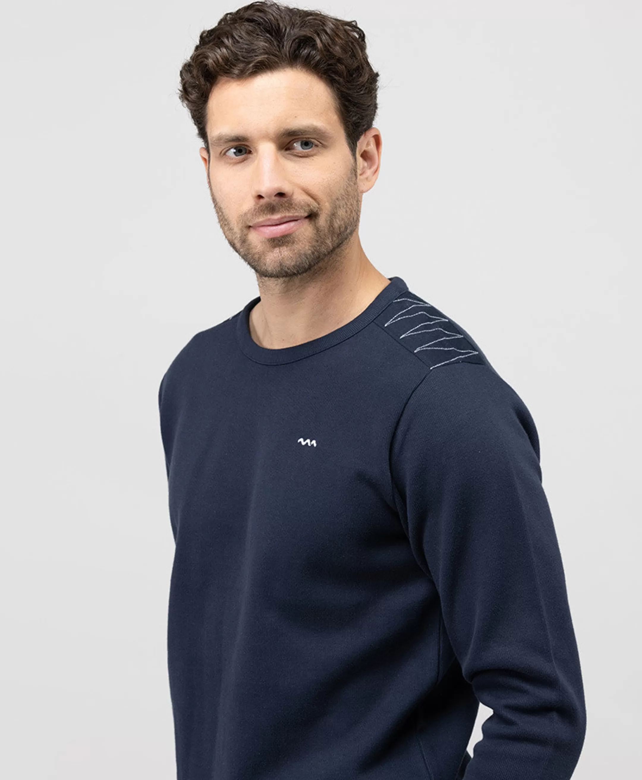 Terre de Marins SWEAT INDIGO GARIN Clearance