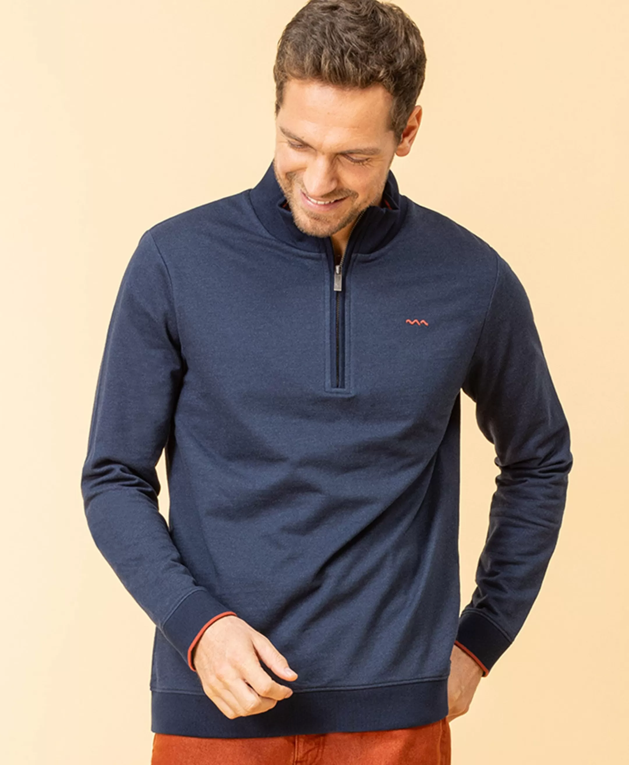 Terre de Marins SWEAT INDIGO WOPOL Clearance