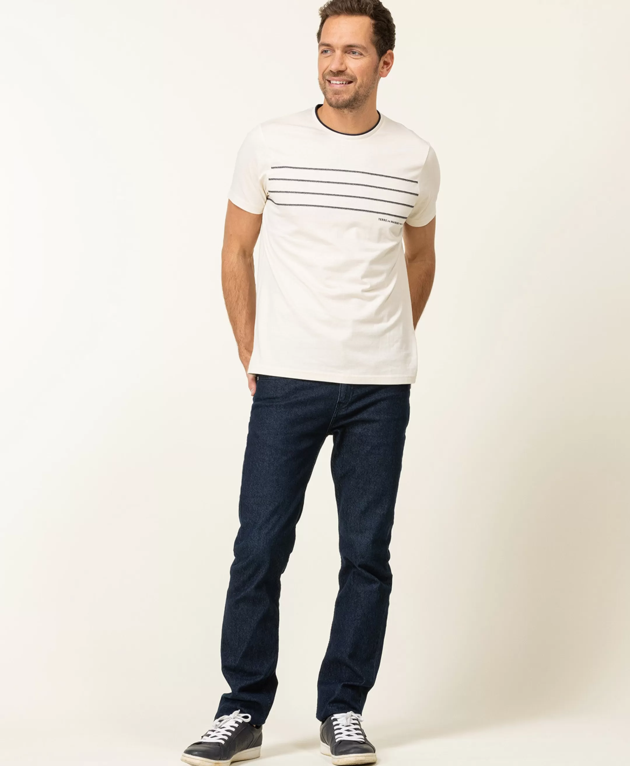Terre de Marins TEE SHIRT MC GREGE TORITAGE Outlet