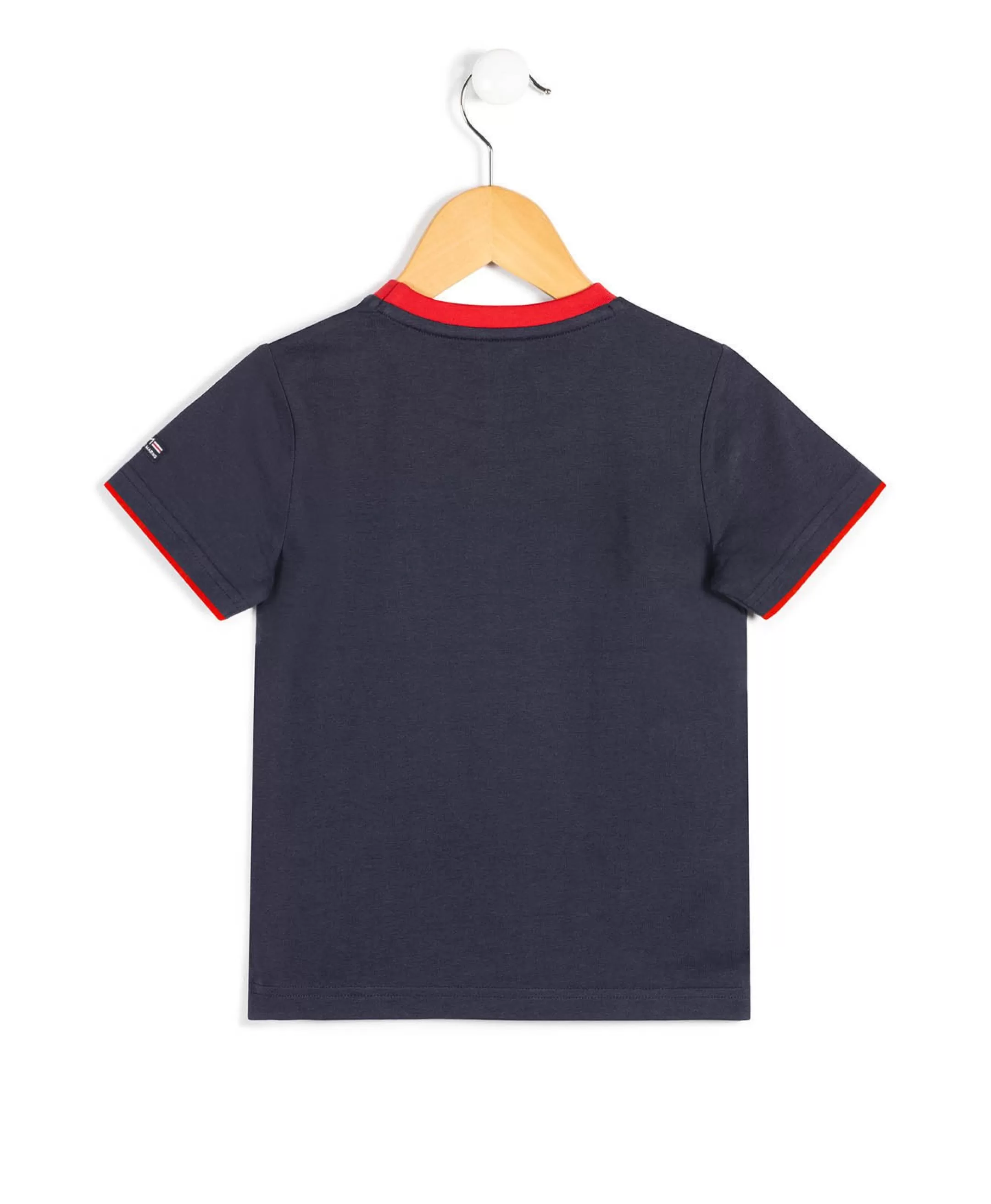 Terre de Marins TEE SHIRT MC INDIGO ADEUX Best Sale