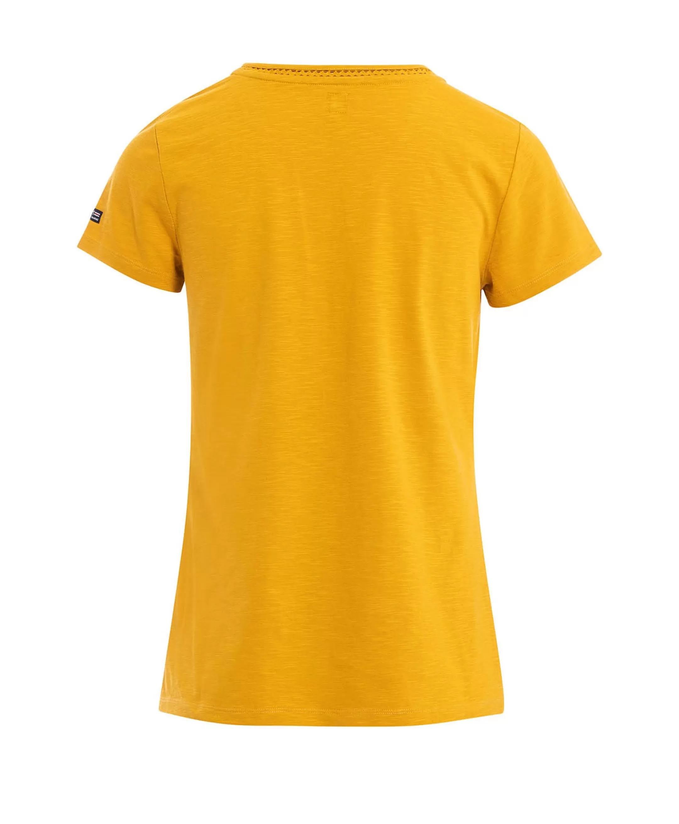 Terre de Marins TEE SHIRT MC JAUNE AMBRE VELODE Cheap