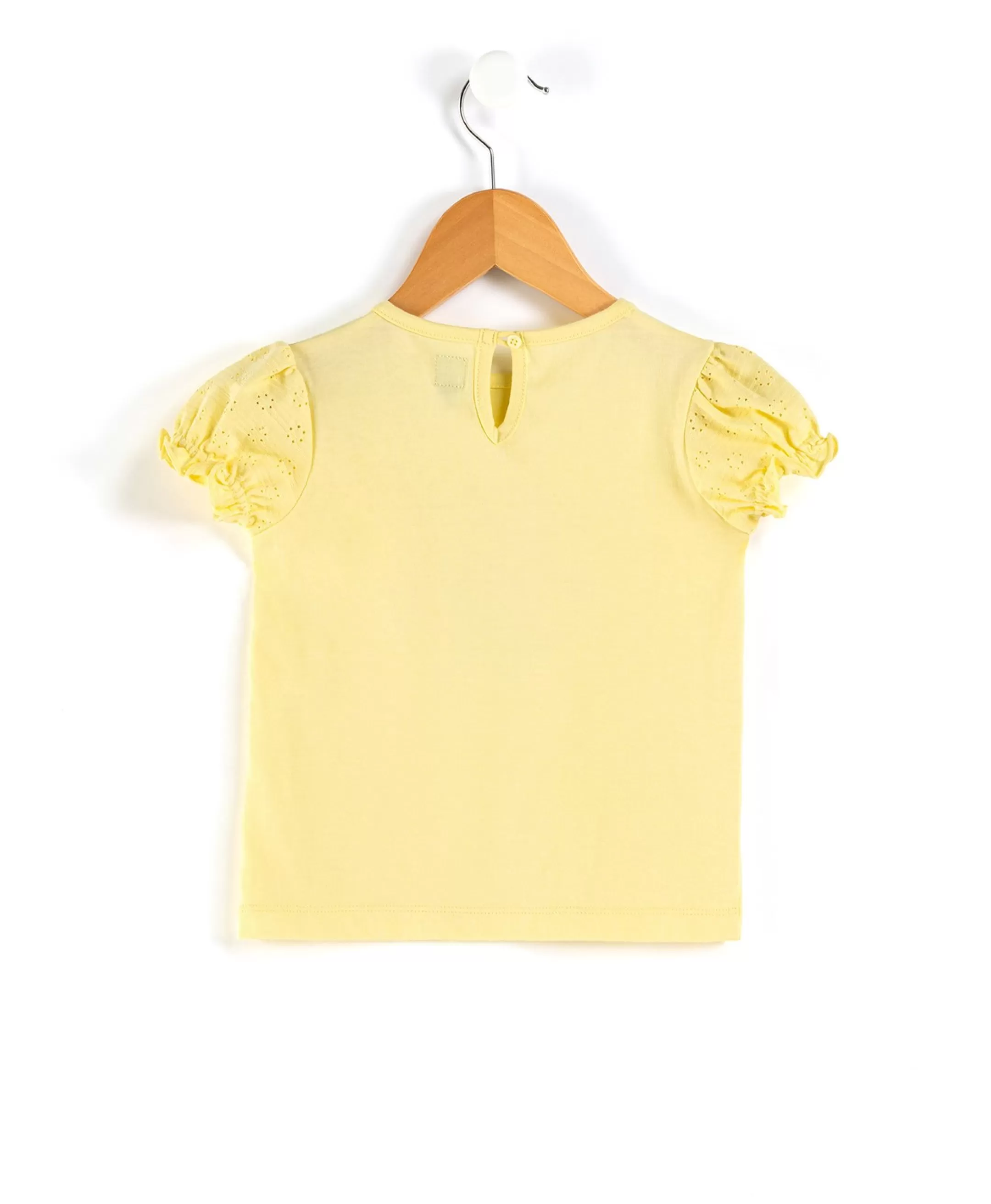 Terre de Marins TEE SHIRT MC JAUNE BLANCHI ADOVE Hot